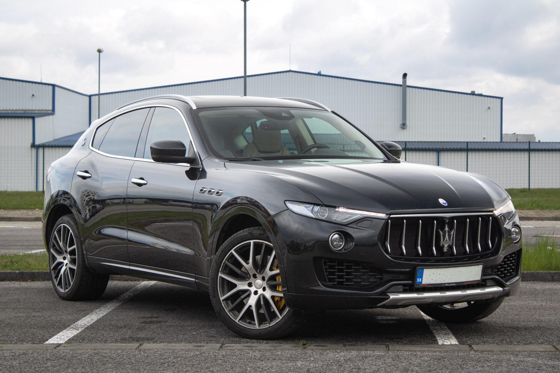 2017 Maserati Levante, čierna suv, 212 484 km