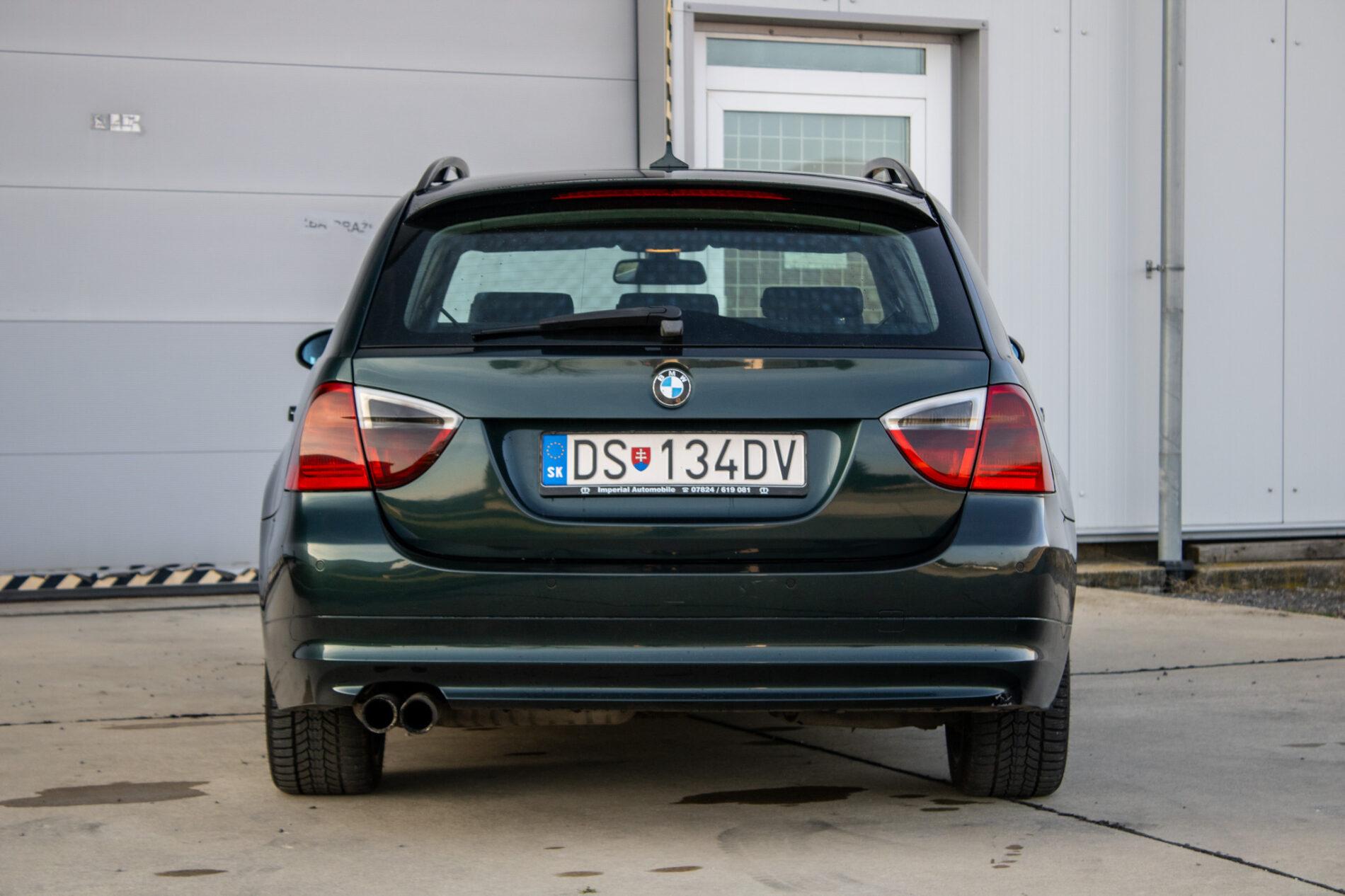 2008 BMW 330d, zelená kombi, 392 635 km