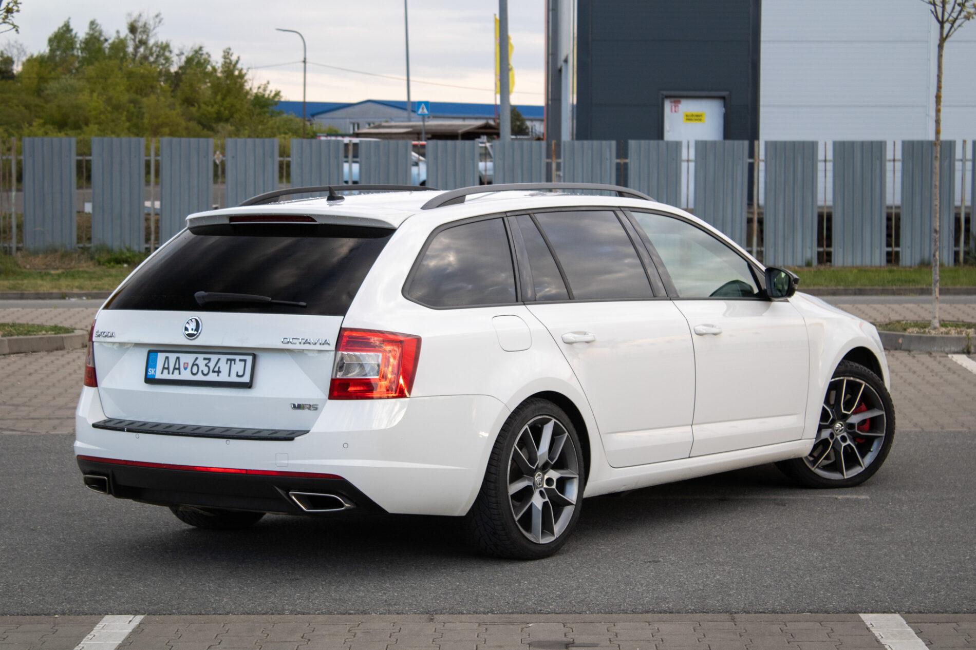 2013 Skoda Octavia RS, biela kombi, 356 832 km