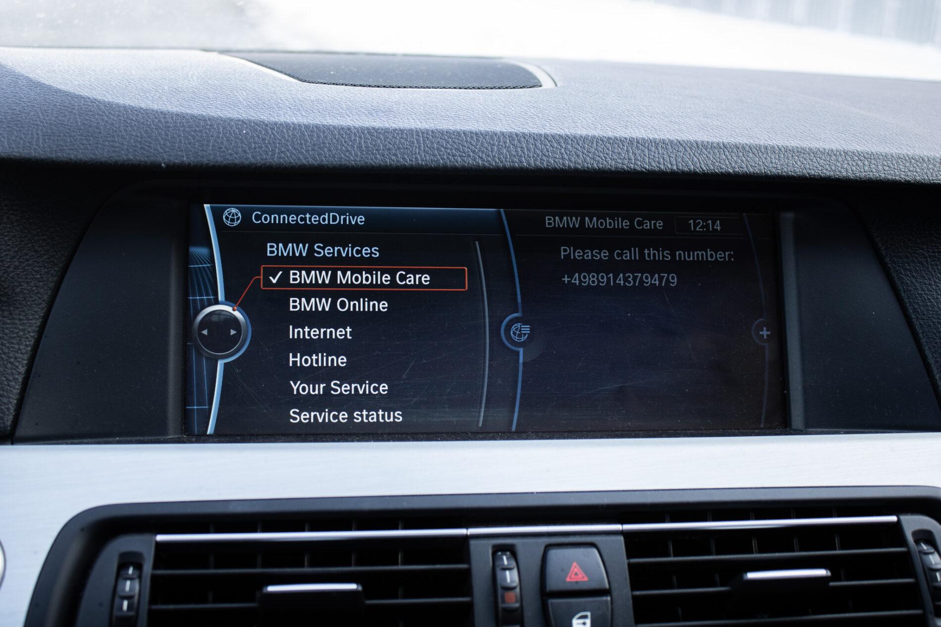 2012 BMW 535d, čierna sedan, 303 563 km