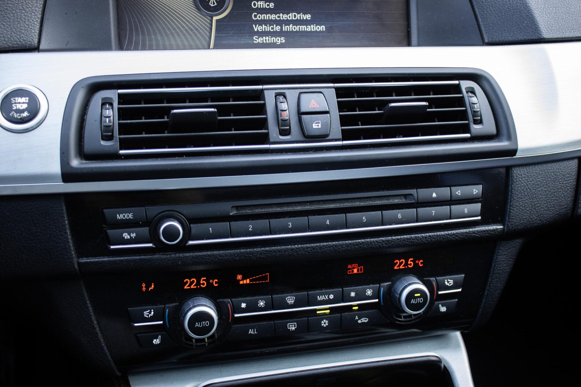 2012 BMW 535d, čierna sedan, 303 563 km
