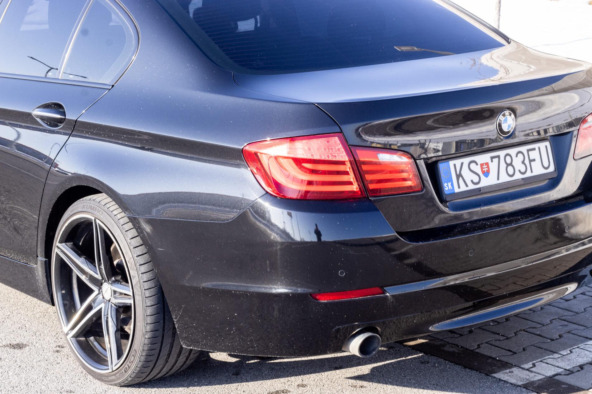 2012 BMW 535d, čierna sedan, 303 563 km