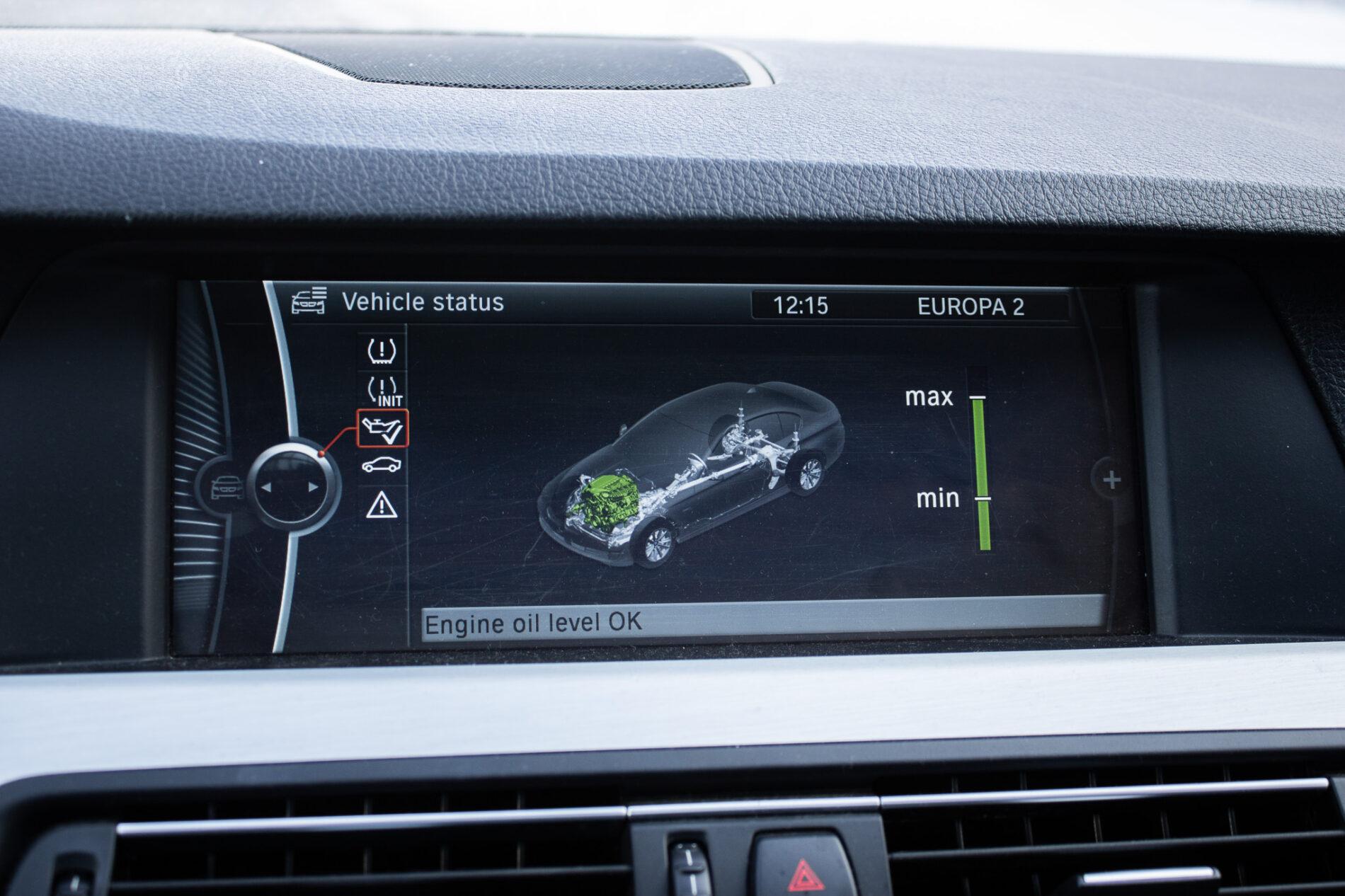 2012 BMW 535d, čierna sedan, 303 563 km