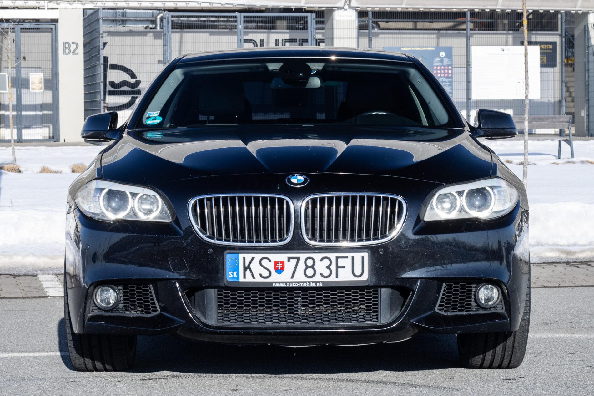 2012 BMW 535d, čierna sedan, 303 563 km