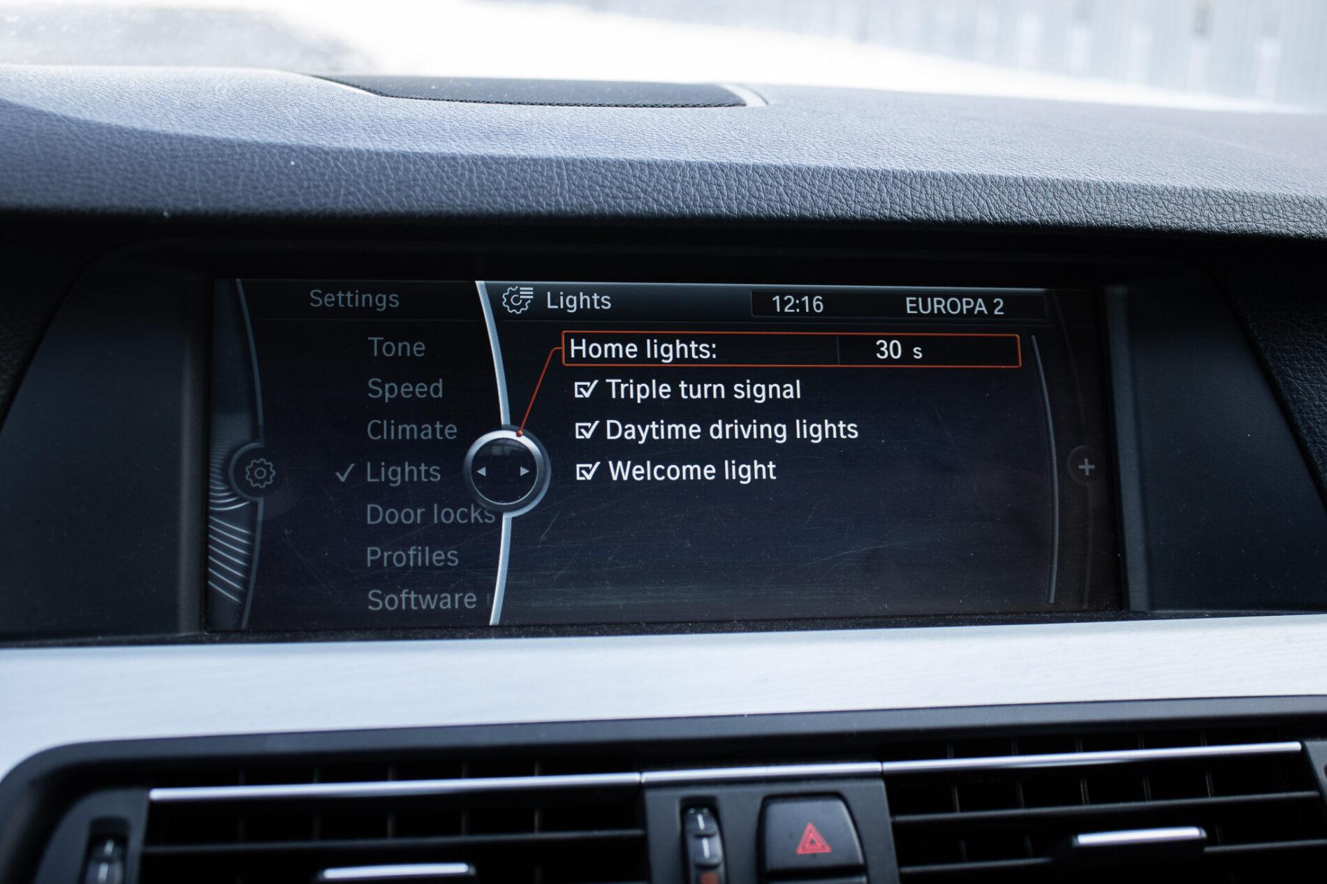 2012 BMW 535d, čierna sedan, 303 563 km