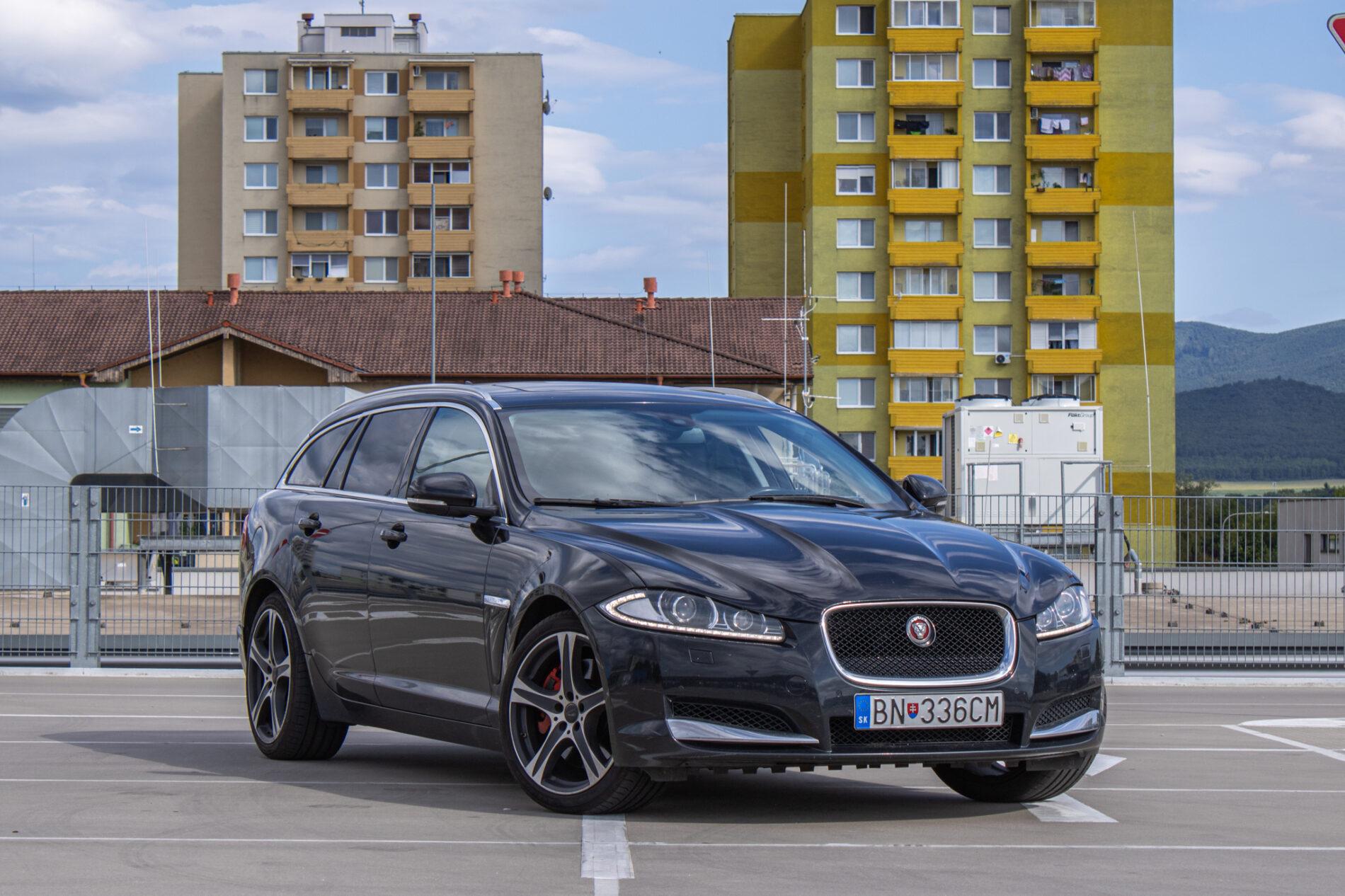 2014 Jaguar XF, čierna kombi, 224 926 km