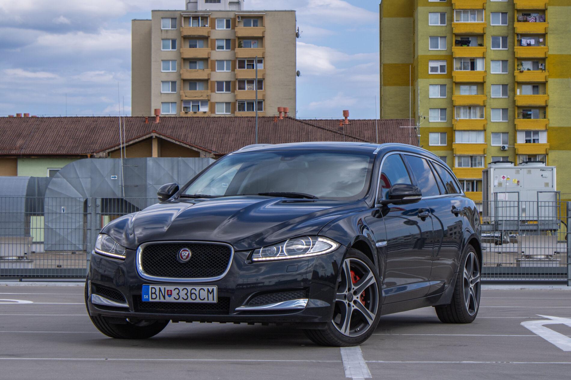 2014 Jaguar XF, čierna kombi, 224 926 km
