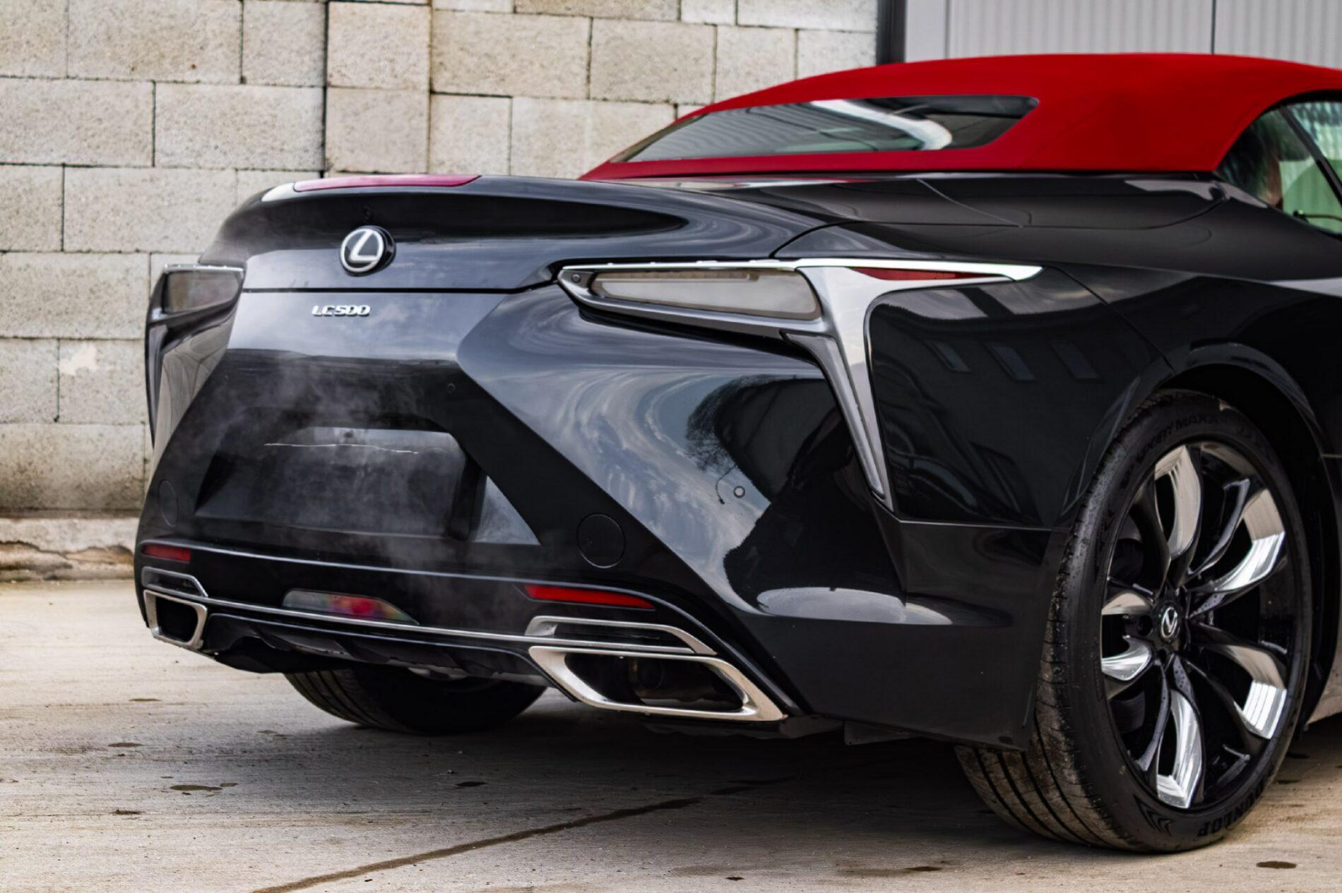 2024 Lexus LC 500, čierna kabriolet, 67 km