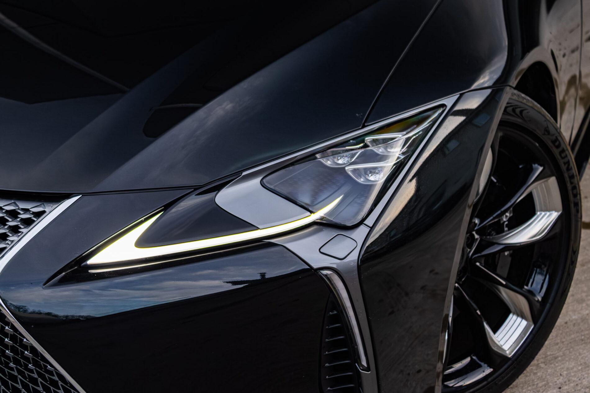 2024 Lexus LC 500, čierna kabriolet, 67 km