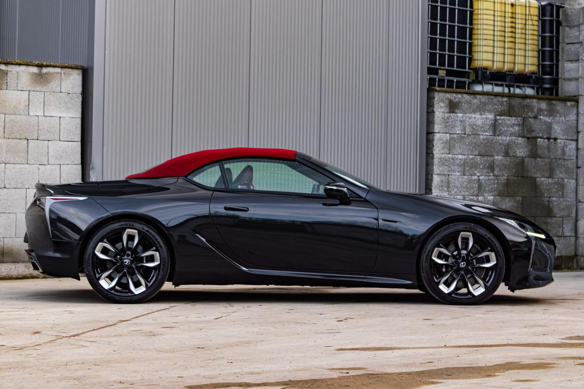 2024 Lexus LC 500, čierna kabriolet, 67 km