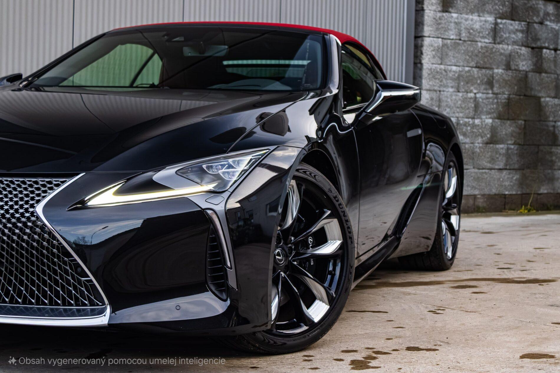 2024 Lexus LC 500, čierna kabriolet, 67 km