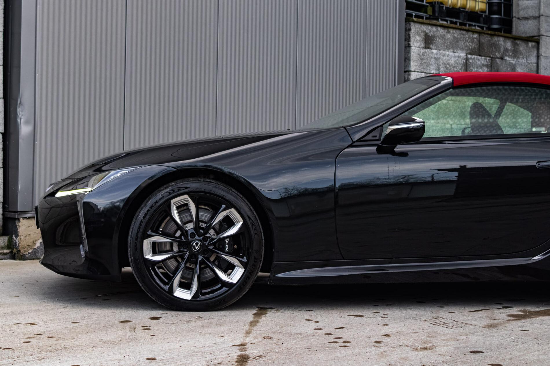 2024 Lexus LC 500, čierna kabriolet, 67 km