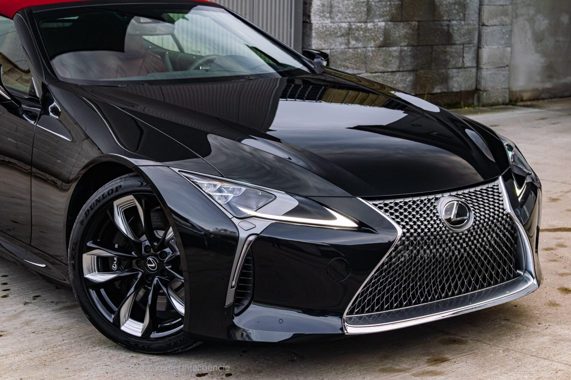 2024 Lexus LC 500, čierna kabriolet, 67 km