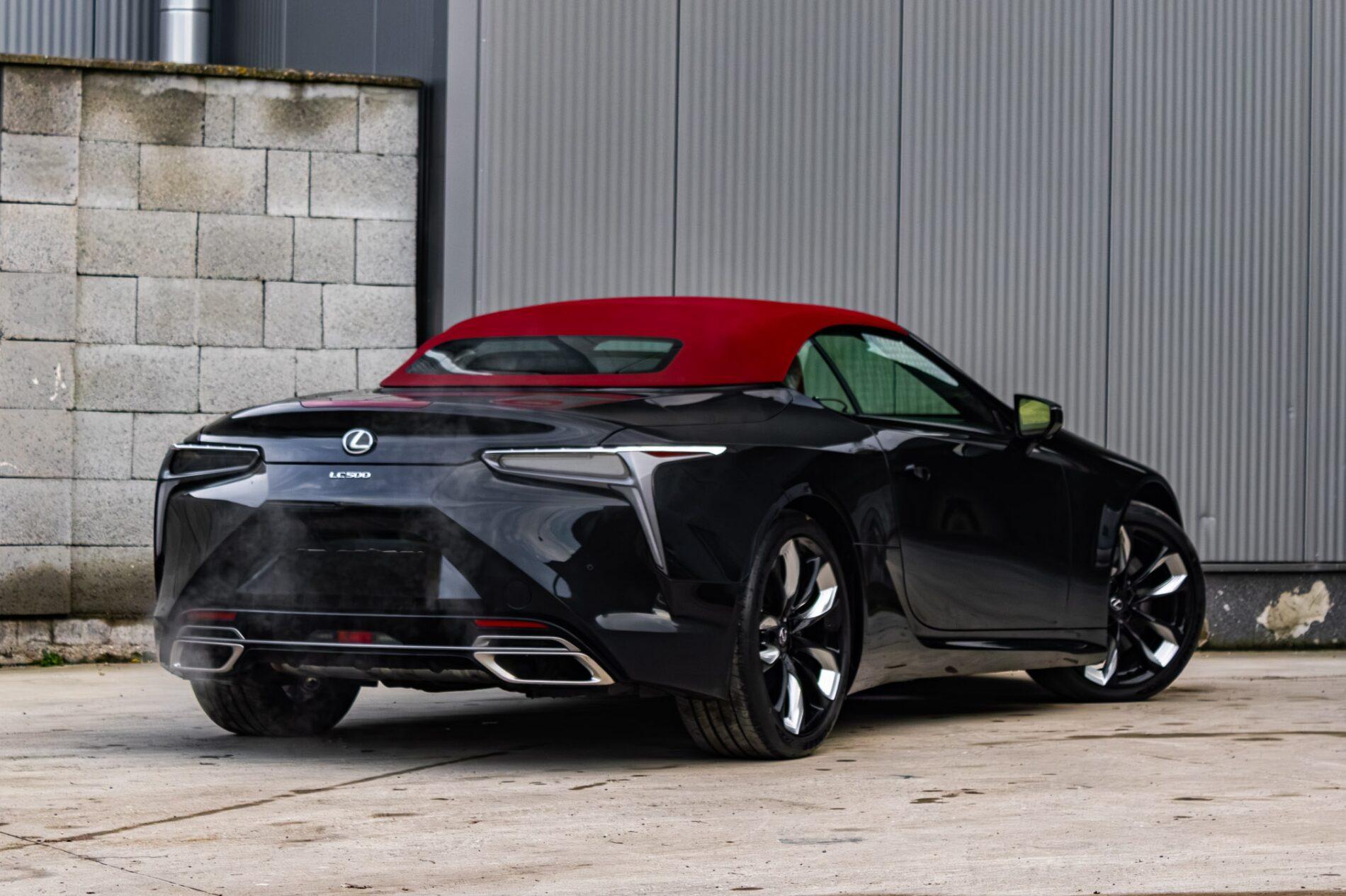 2024 Lexus LC 500, čierna kabriolet, 67 km