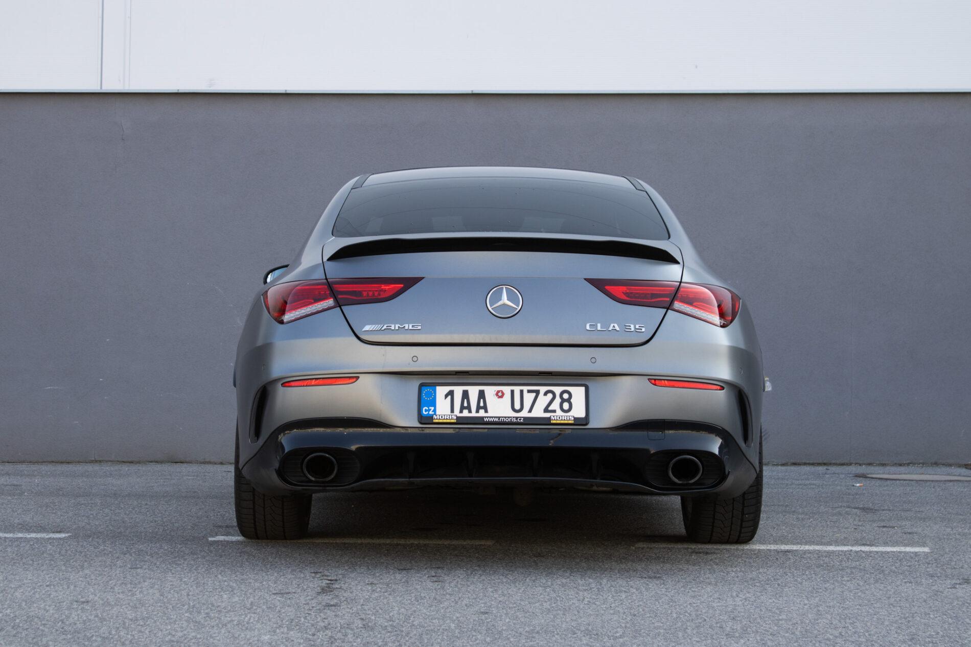 2019 Mercedes-Benz CLA 35 AMG, sivá kupé, 100 867 km