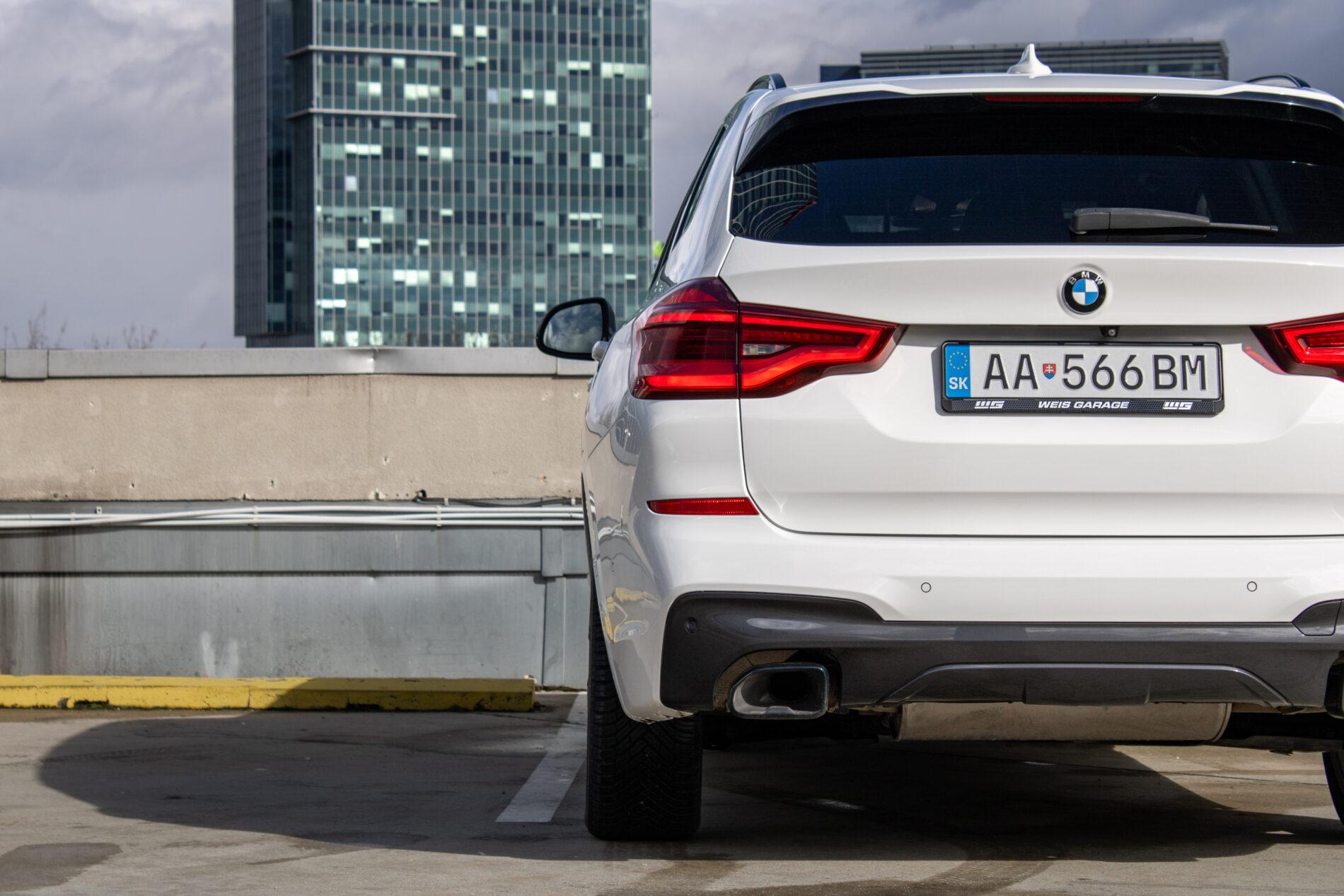2019 BMW X3 M40i, biela suv, 142 191 km