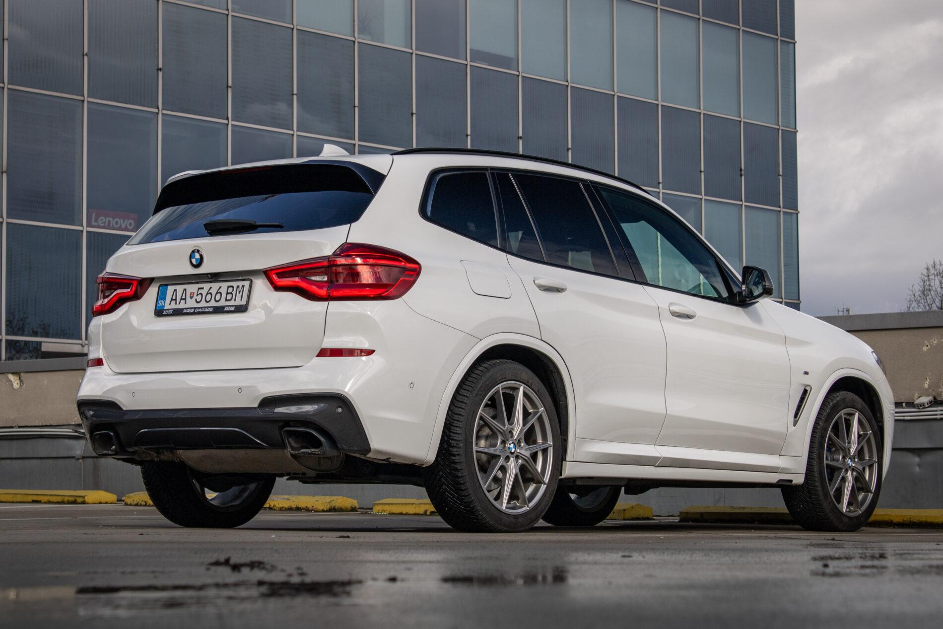 2019 BMW X3 M40i, biela suv, 142 191 km