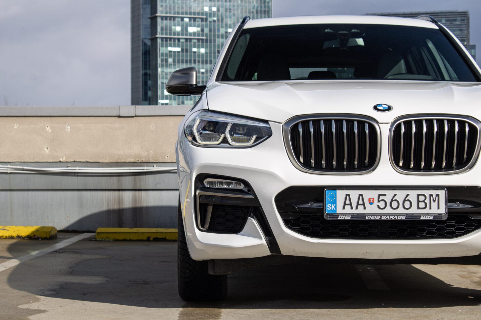 2019 BMW X3 M40i, biela suv, 142 191 km