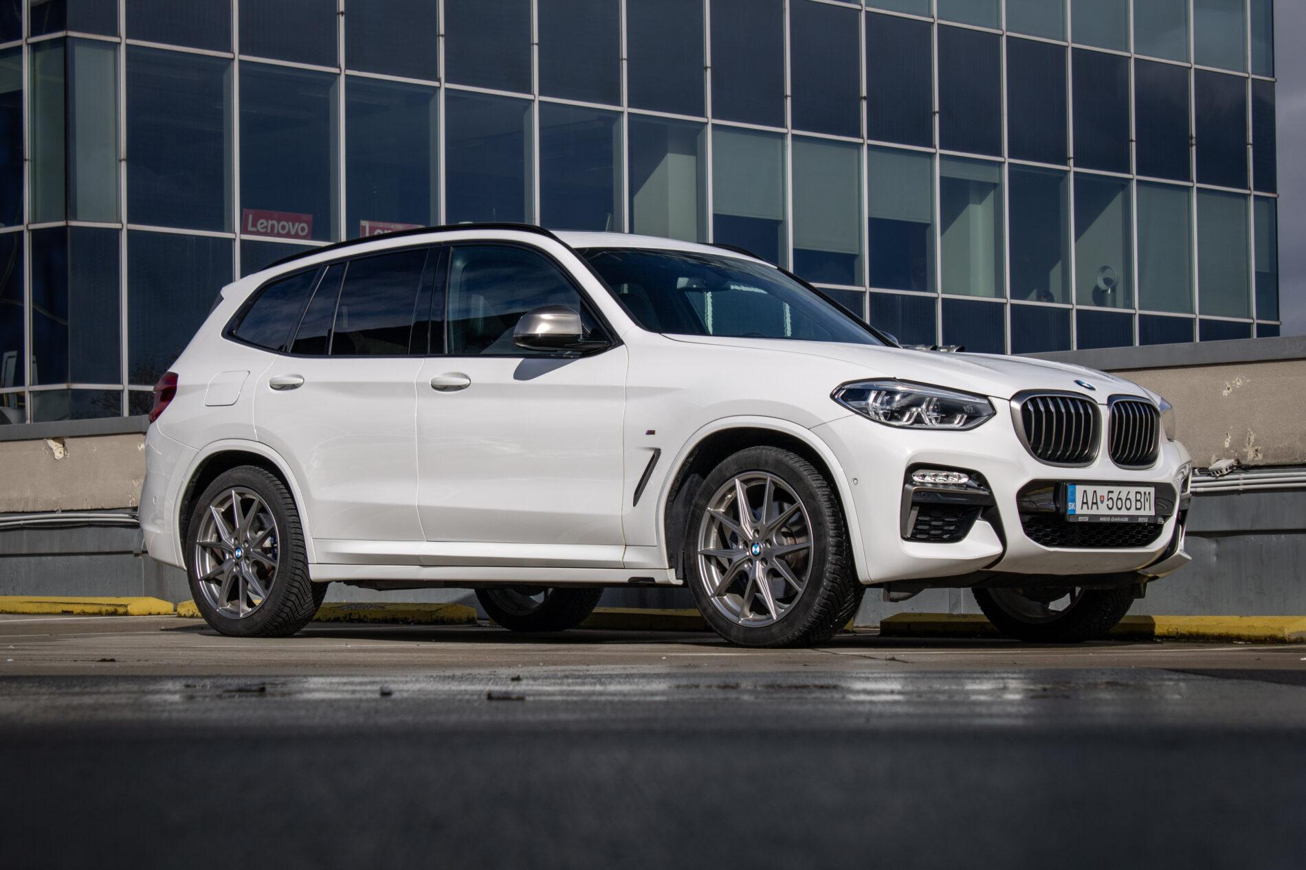 2019 BMW X3 M40i, biela suv, 142 191 km