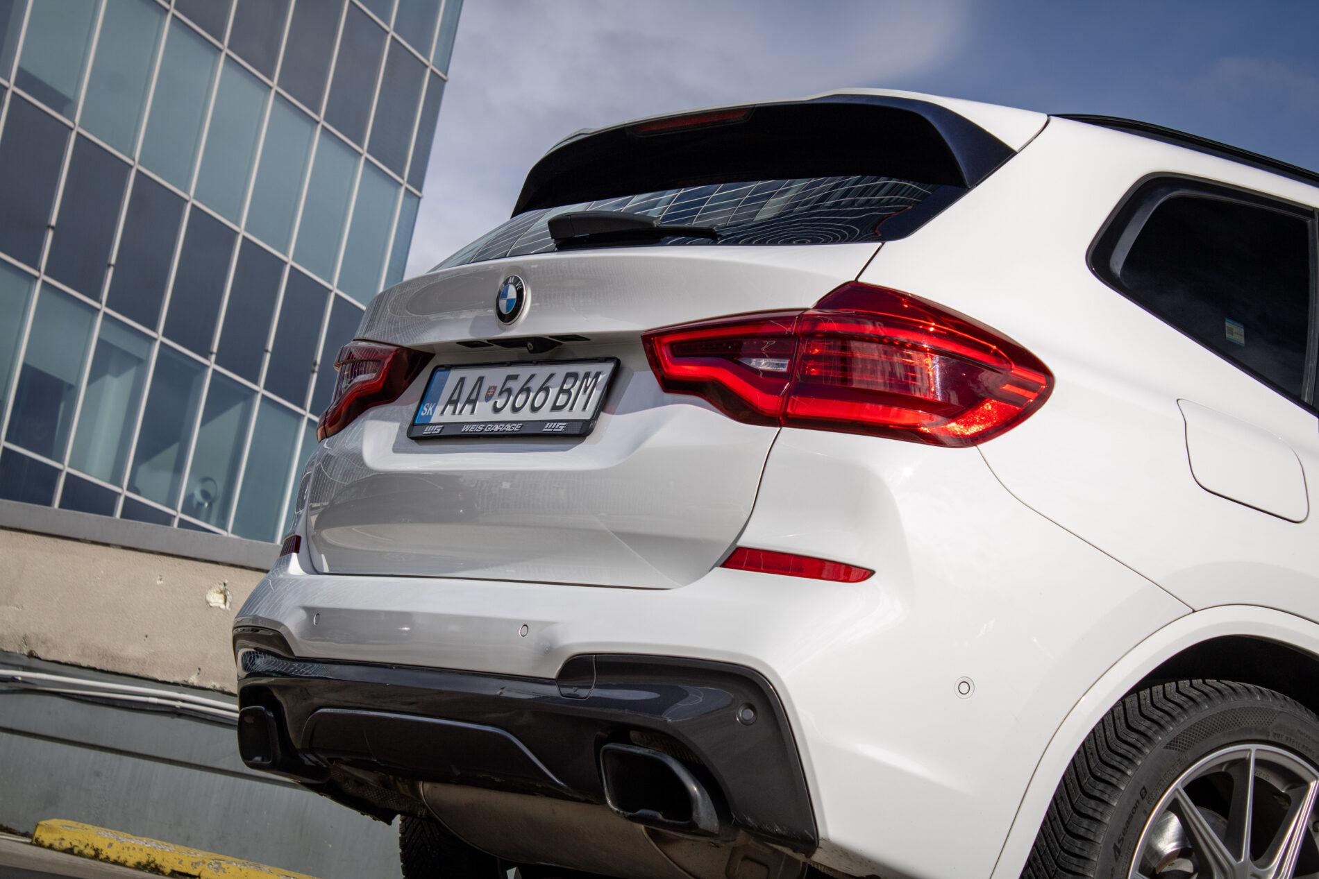 2019 BMW X3 M40i, biela suv, 142 191 km
