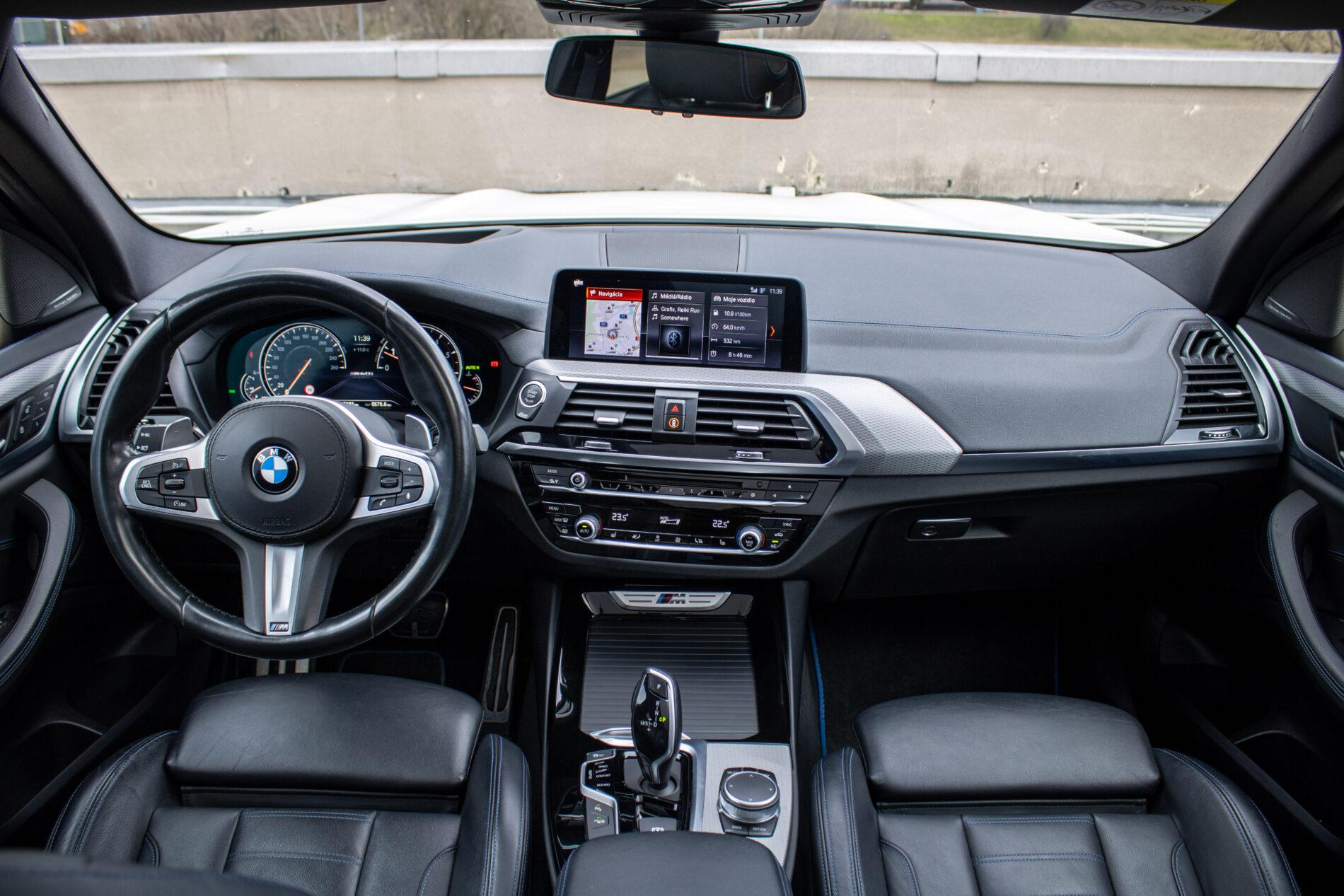 2019 BMW X3 M40i, biela suv, 142 191 km