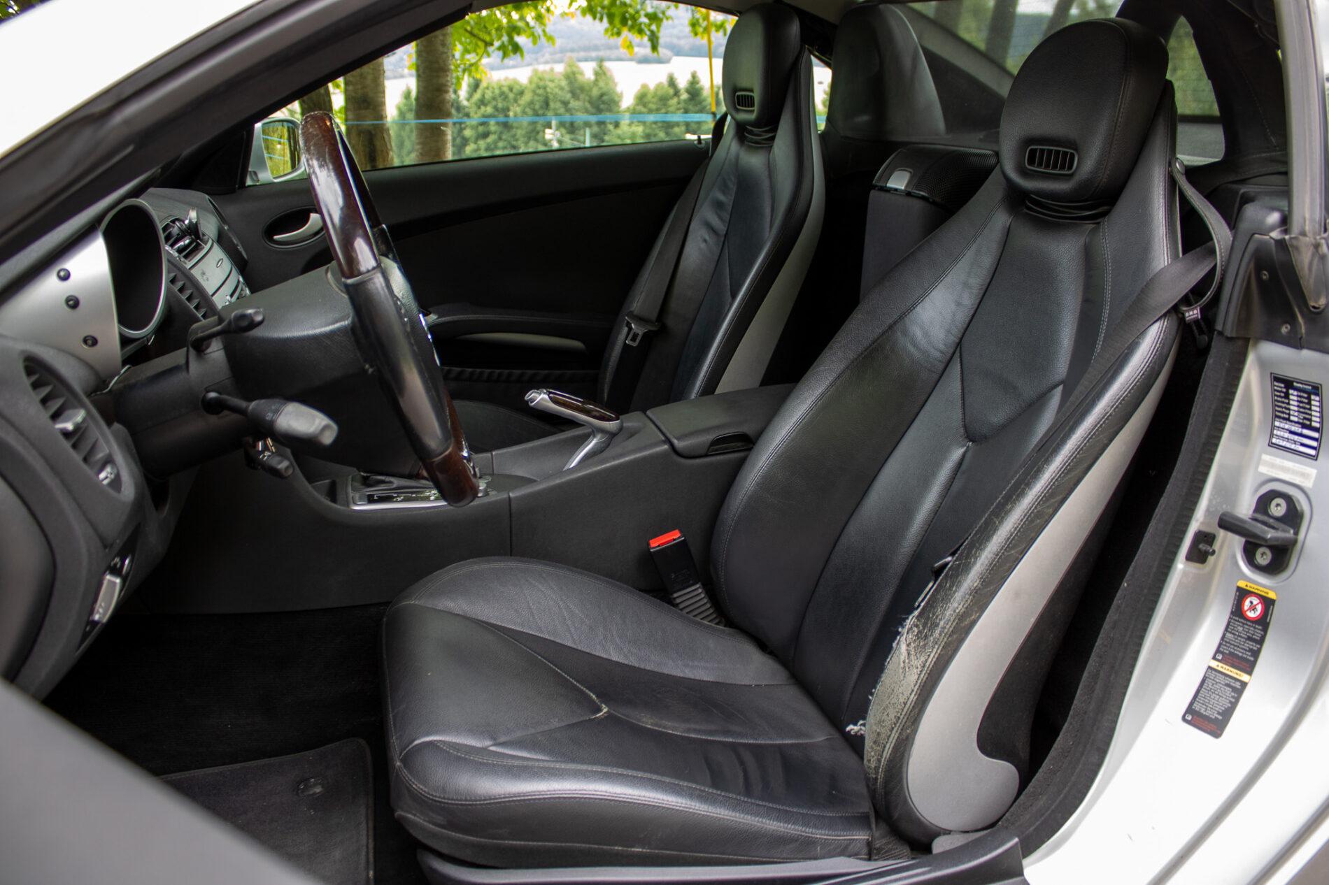 2004 Mercedes-Benz SLK 350, sivá kabriolet, 226 941 km