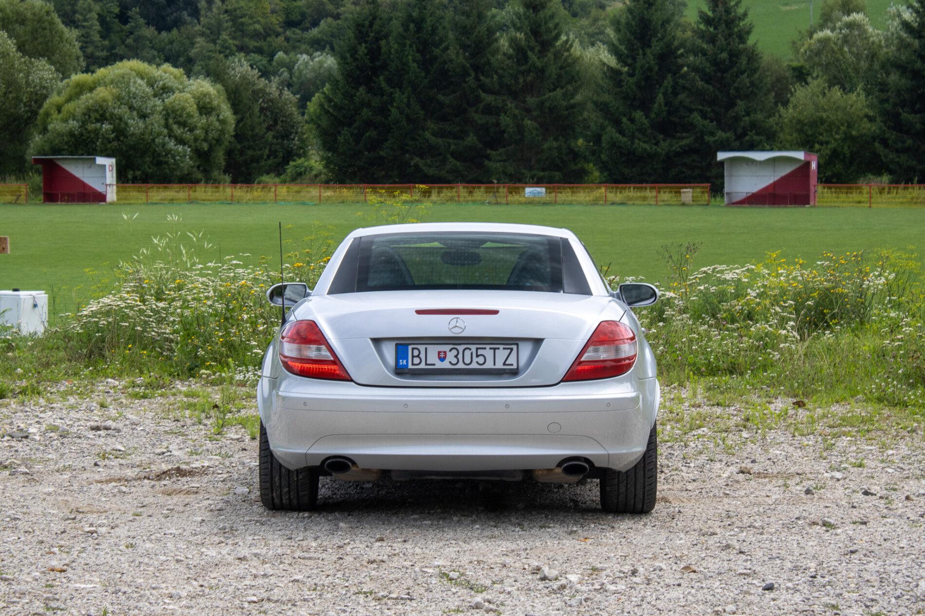 2004 Mercedes-Benz SLK 350, sivá kabriolet, 226 941 km