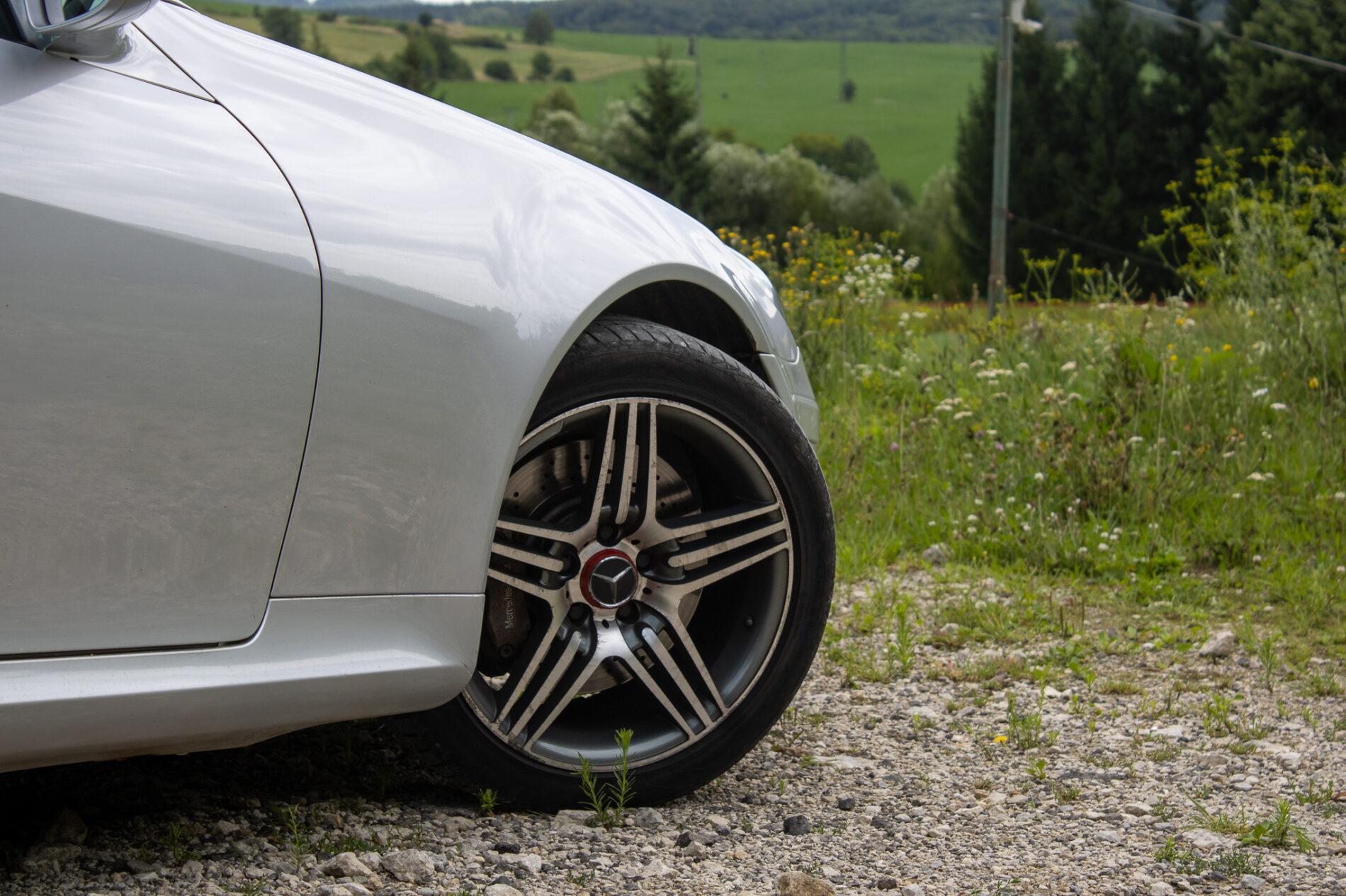 2004 Mercedes-Benz SLK 350, sivá kabriolet, 226 941 km