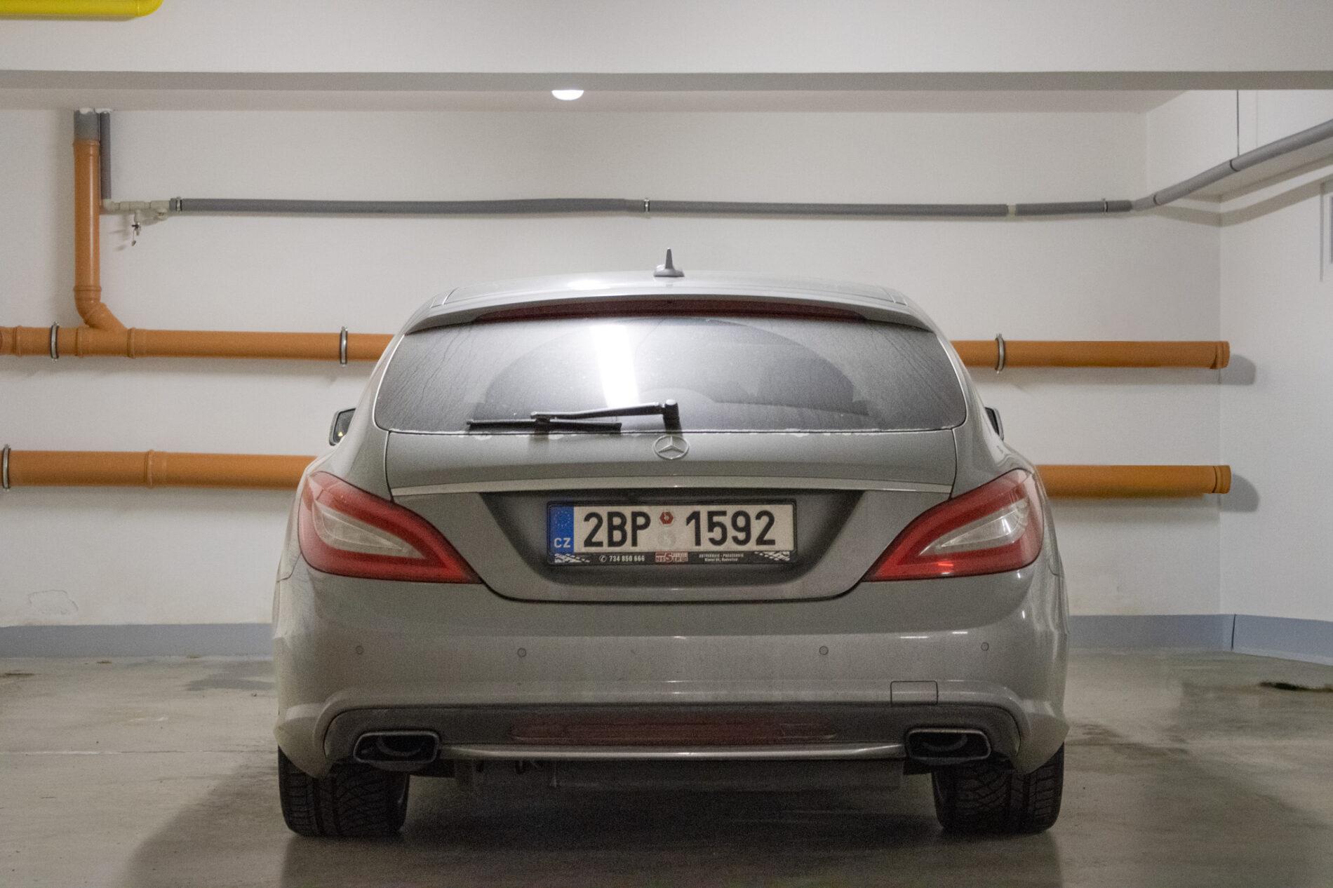 2014 Mercedes-Benz CLS 350 CDI, sivá kombi, 266 736 km