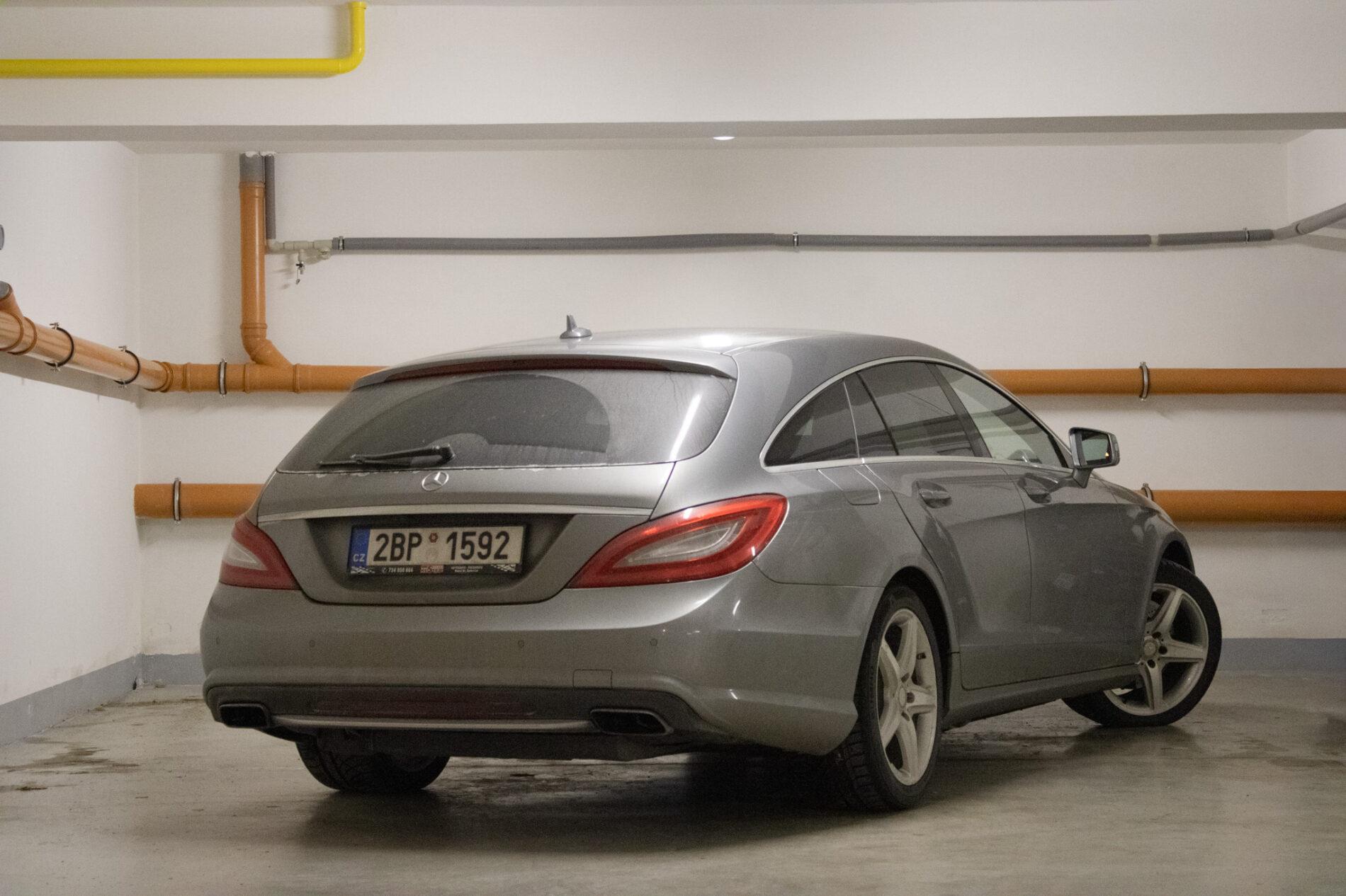 2014 Mercedes-Benz CLS 350 CDI, sivá kombi, 266 736 km