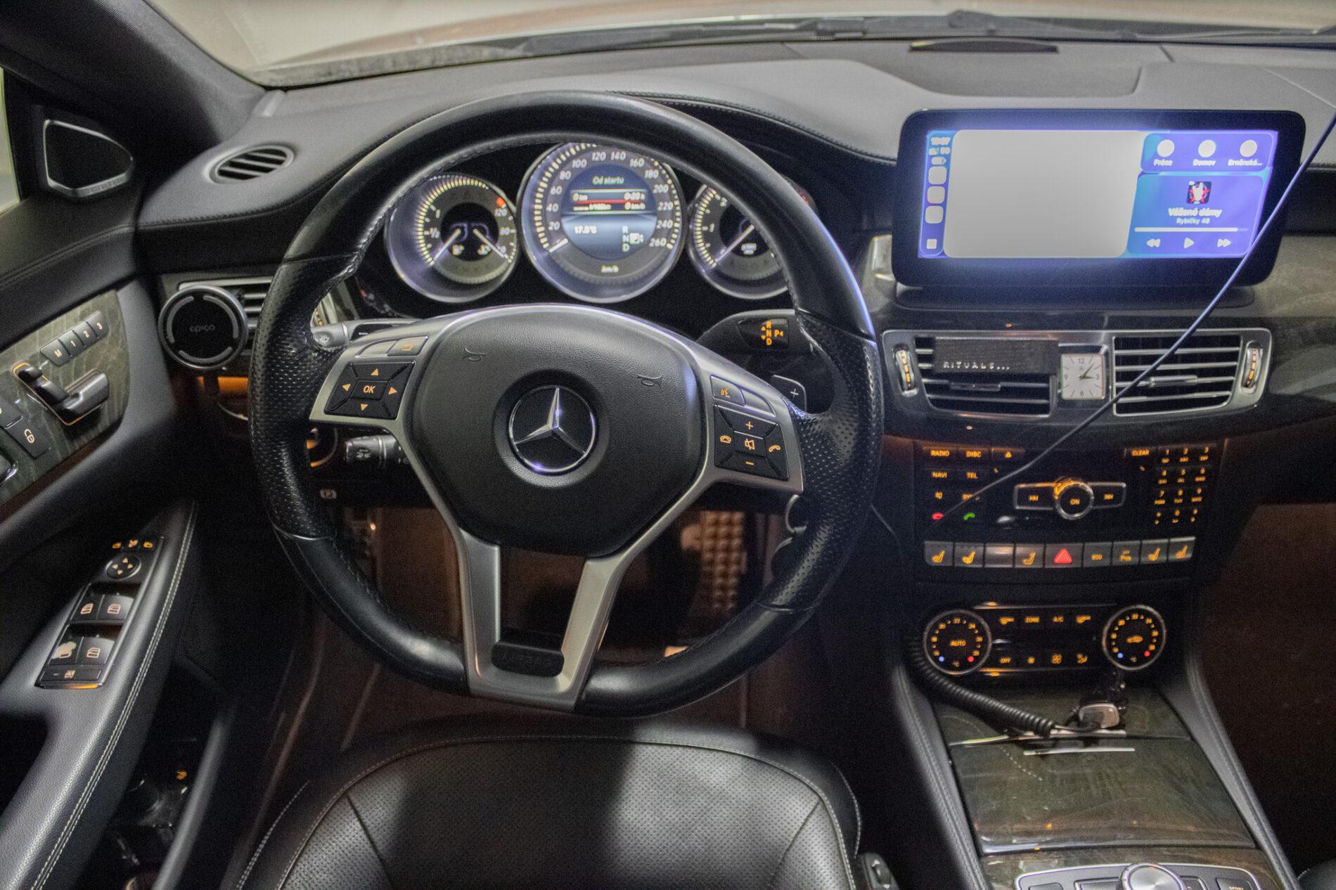 2014 Mercedes-Benz CLS 350 CDI, sivá kombi, 266 736 km