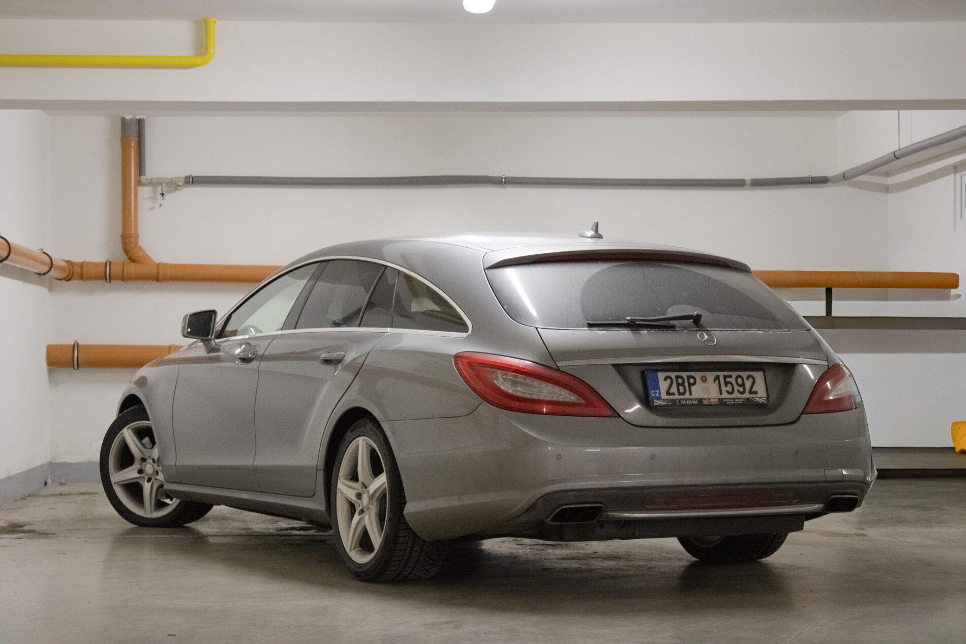 2014 Mercedes-Benz CLS 350 CDI, sivá kombi, 266 736 km