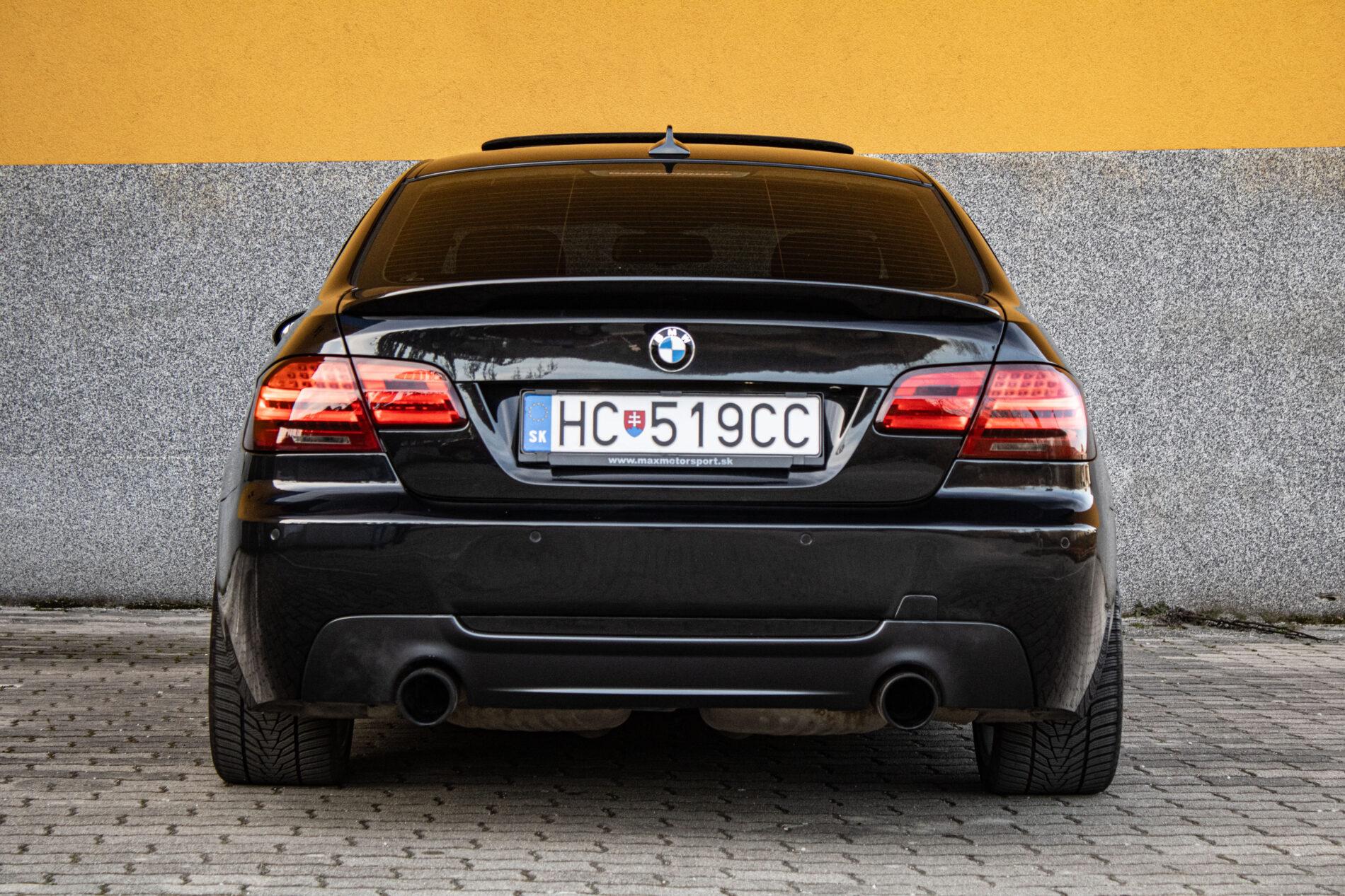 2007 BMW 335i, čierna kupé, 345 000 km