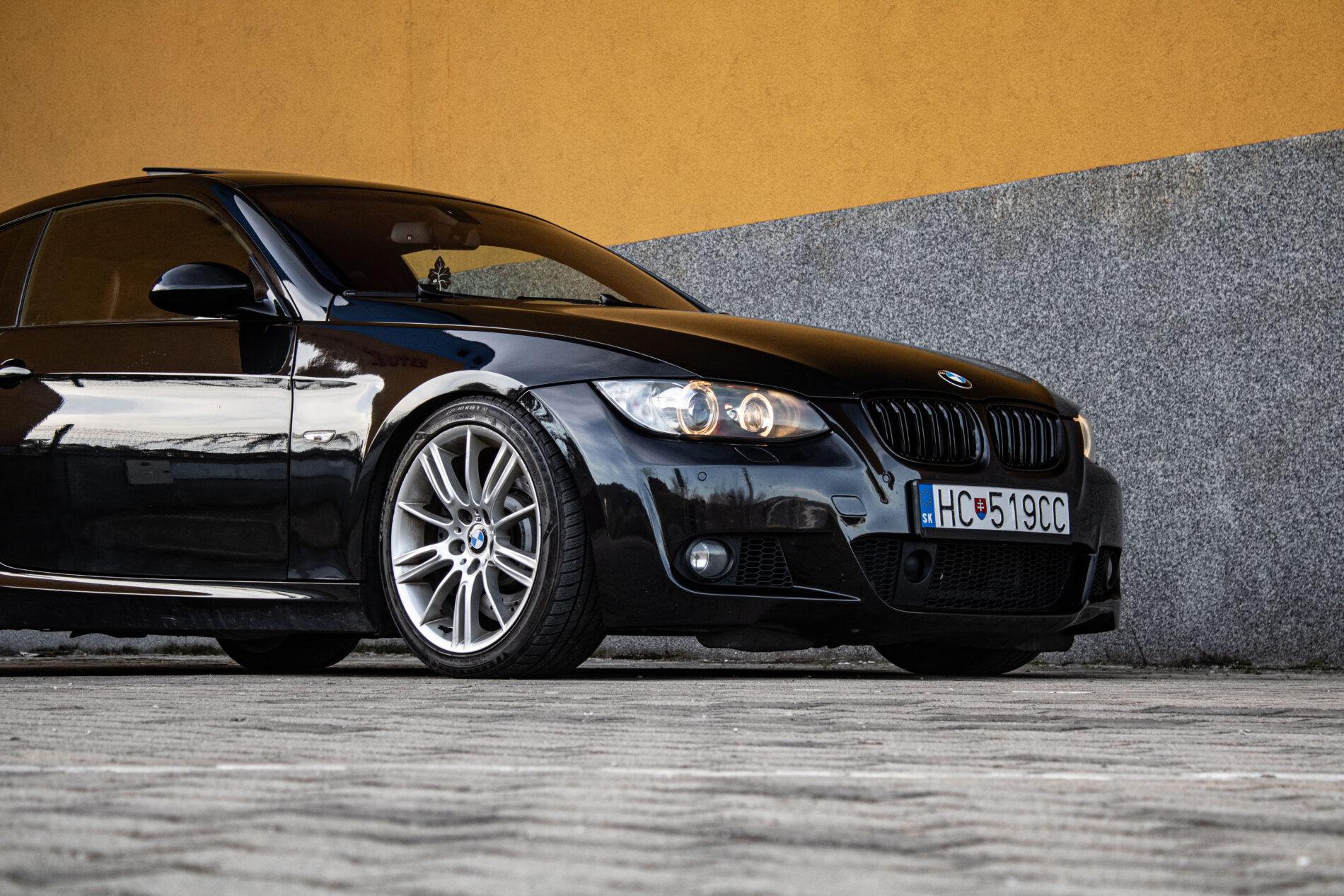 2007 BMW 335i, čierna kupé, 345 000 km
