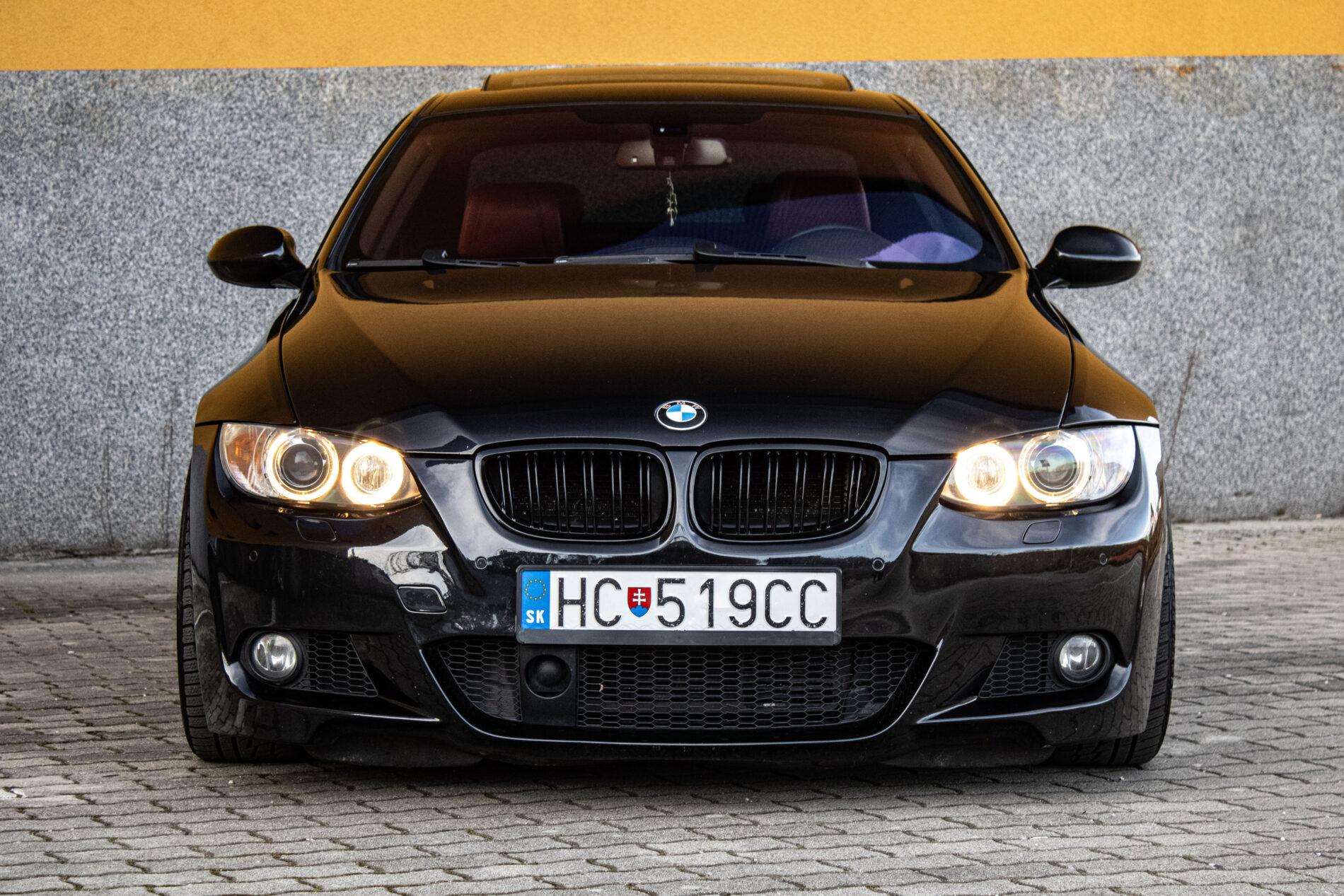 2007 BMW 335i, čierna kupé, 345 000 km