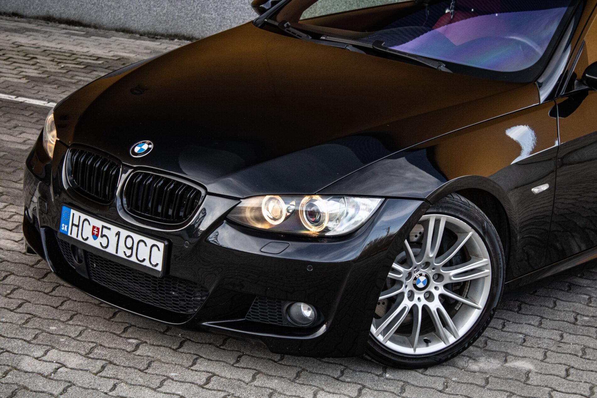2007 BMW 335i, čierna kupé, 345 000 km