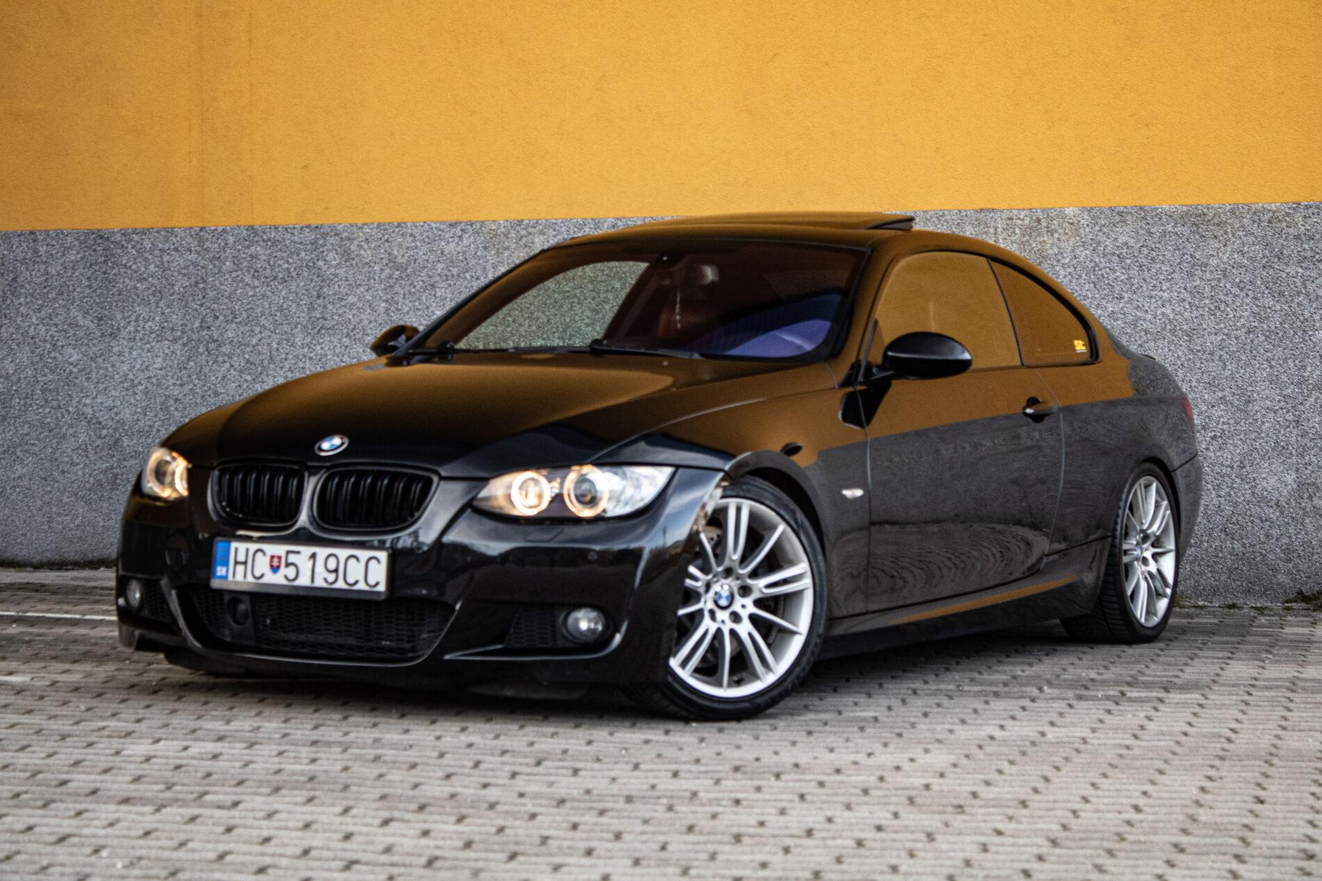 2007 BMW 335i, čierna kupé, 345 000 km