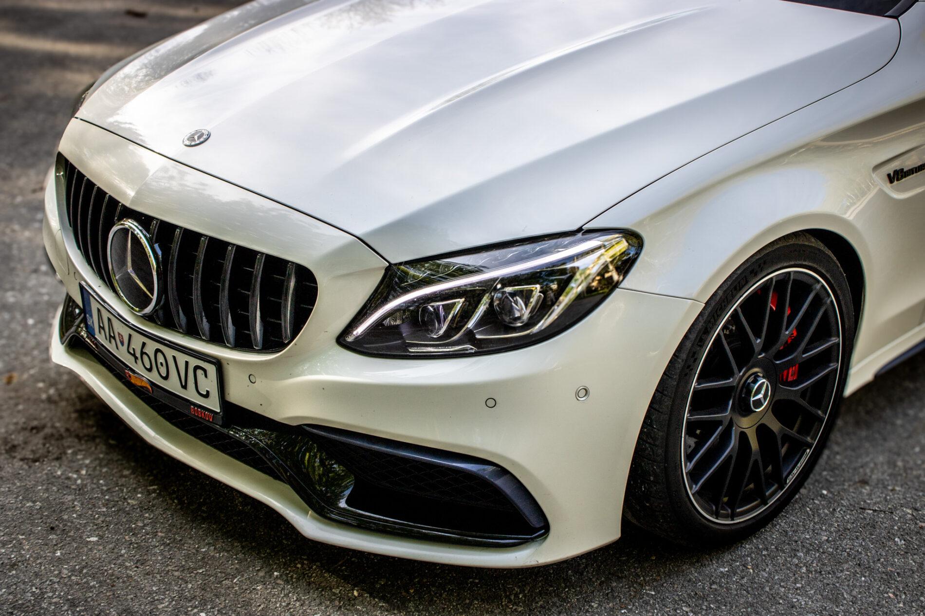 2017 Mercedes-Benz C 63 AMG S, biela kombi, 79 170 km