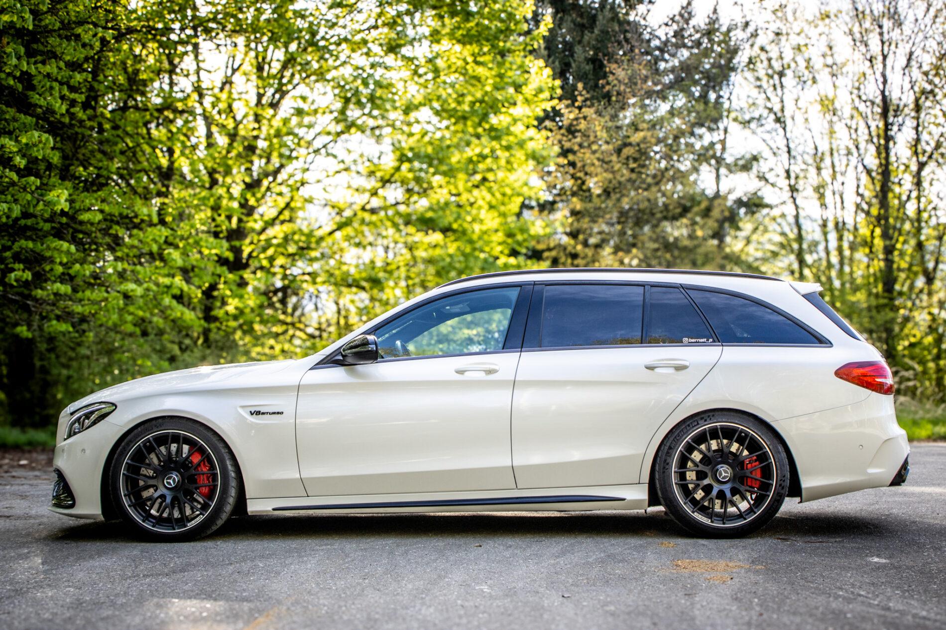 2017 Mercedes-Benz C 63 AMG S, biela kombi, 79 170 km