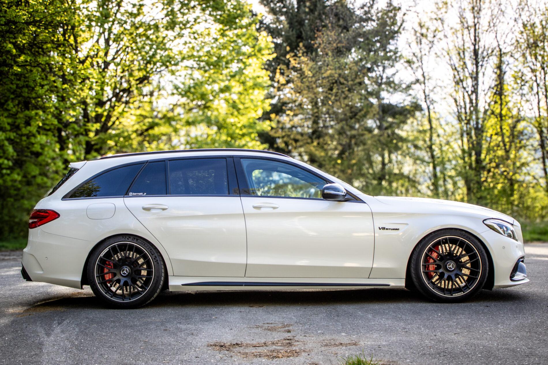 2017 Mercedes-Benz C 63 AMG S, biela kombi, 79 170 km