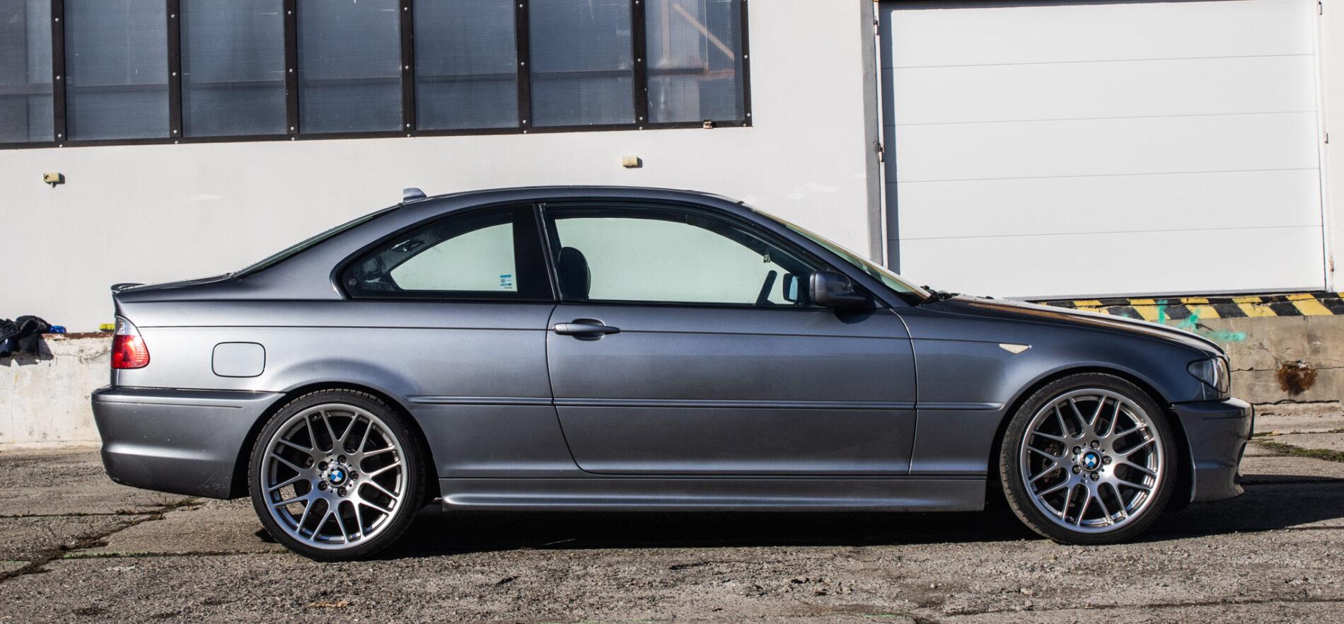 2003 BMW 330i, sivá kupé, 283 013 km