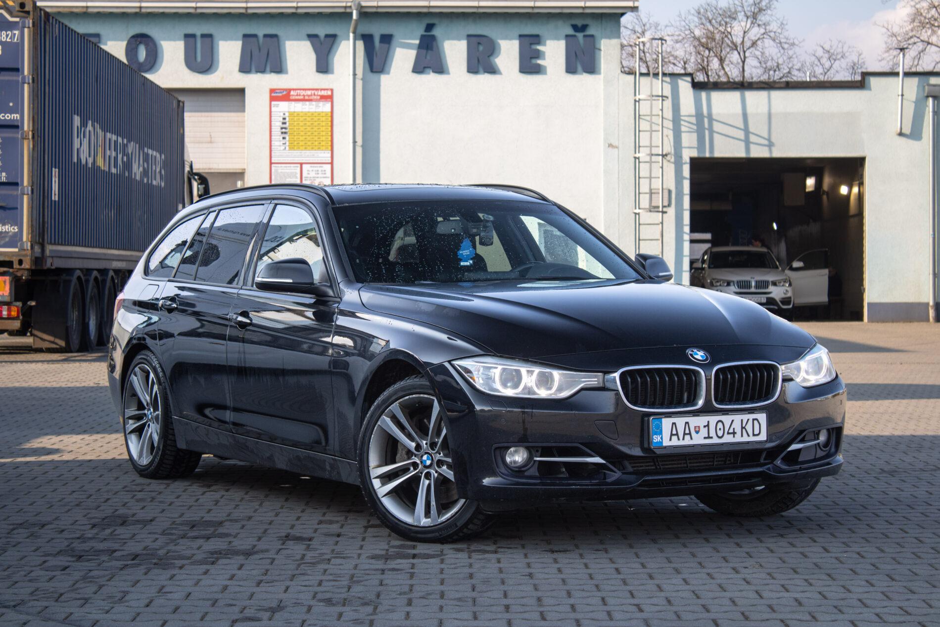 2013 BMW 335d, čierna kombi, 292 000 km