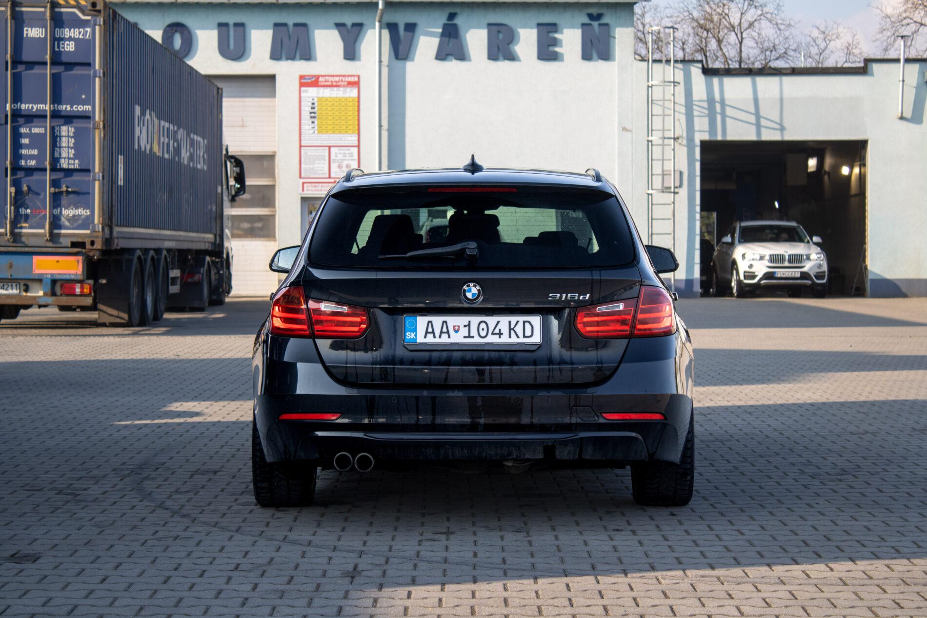 2013 BMW 335d, čierna kombi, 292 000 km