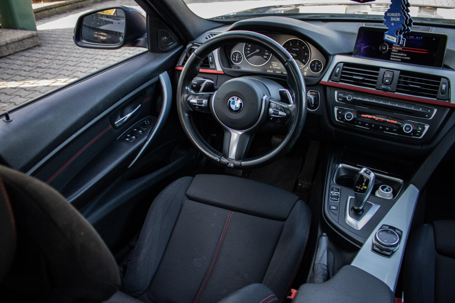2013 BMW 335d, čierna kombi, 292 000 km