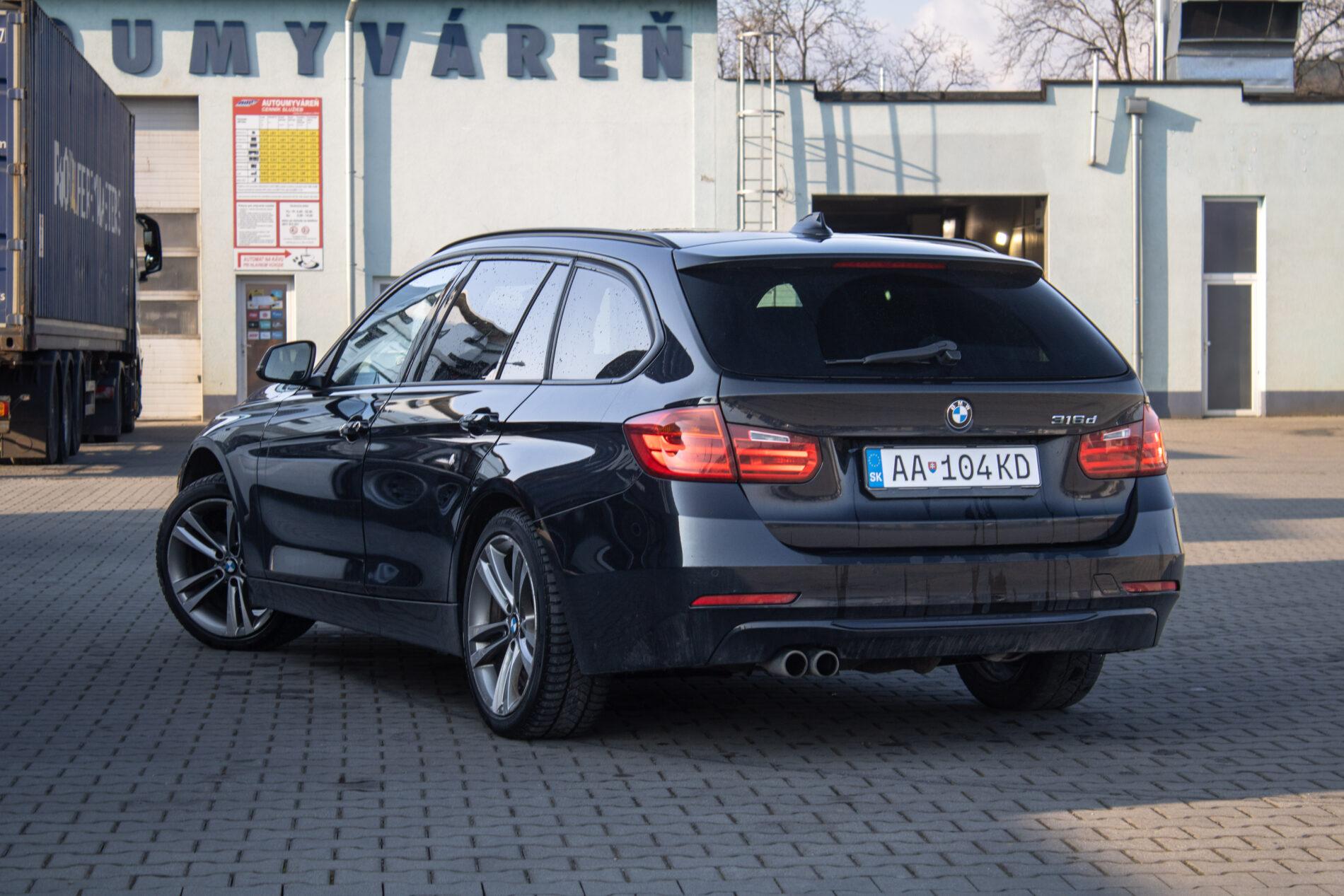 2013 BMW 335d, čierna kombi, 292 000 km