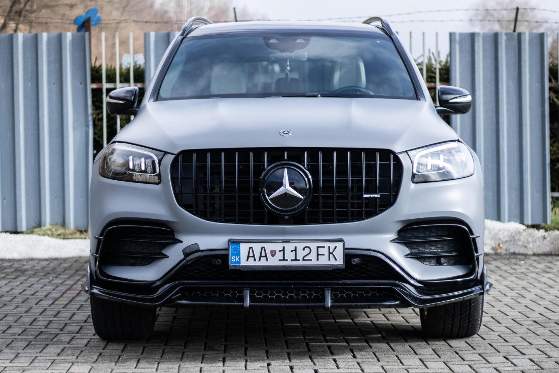 2021 Mercedes-Benz GLS 580, sivá suv, 109 687 km