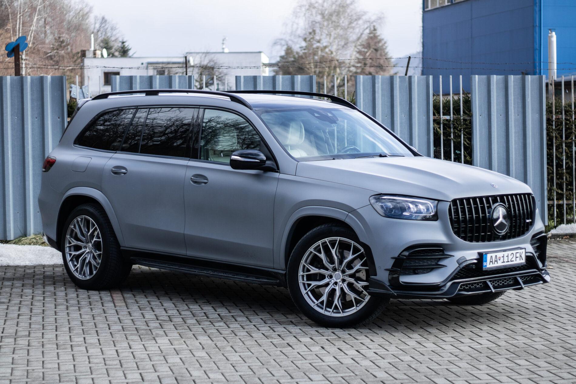 2021 Mercedes-Benz GLS 580, sivá suv, 109 687 km