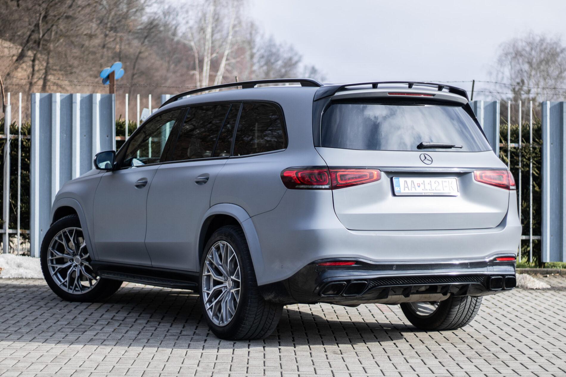 2021 Mercedes-Benz GLS 580, sivá suv, 109 687 km
