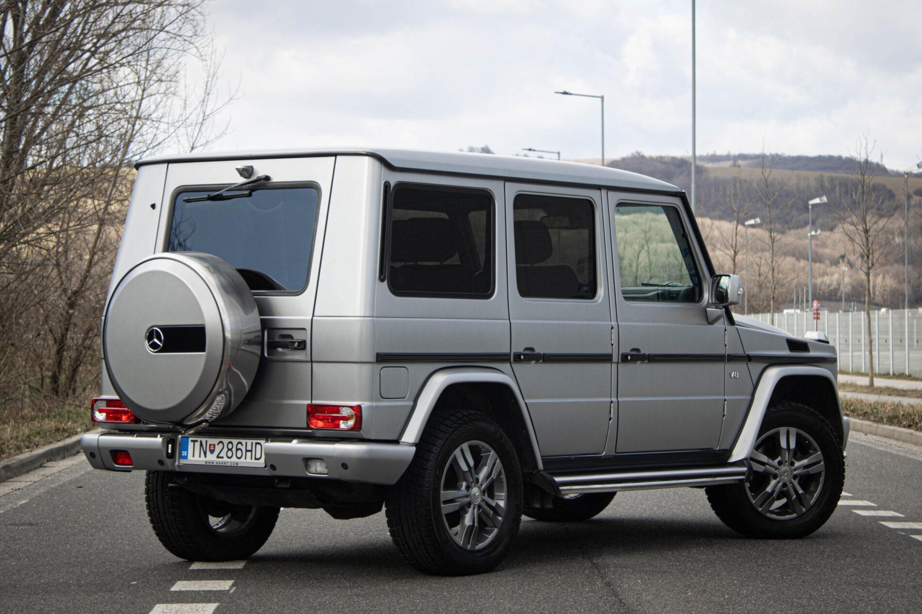 2011 Mercedes-Benz G 500, sivá suv, 89 163 km