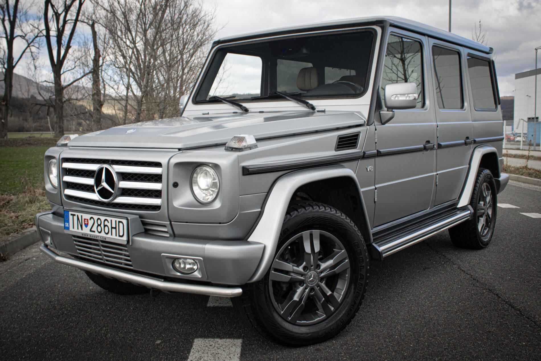 2011 Mercedes-Benz G 500, sivá suv, 89 163 km